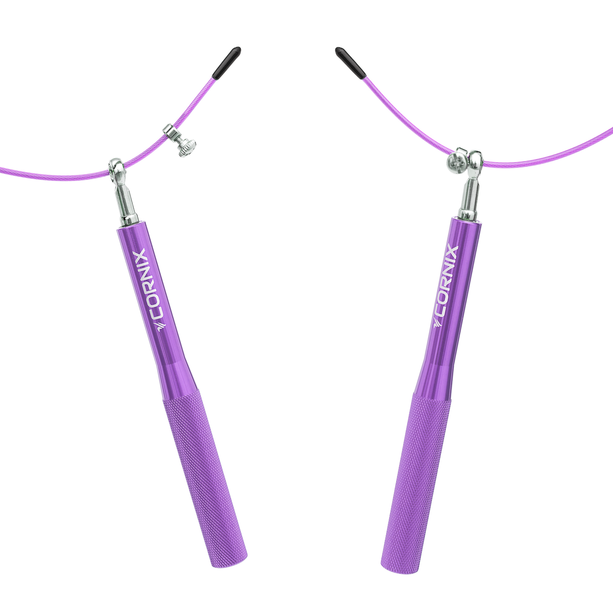 Скакалка швидкісна для кросфіту Cornix Speed Rope XR-0159 Purple — фото 3