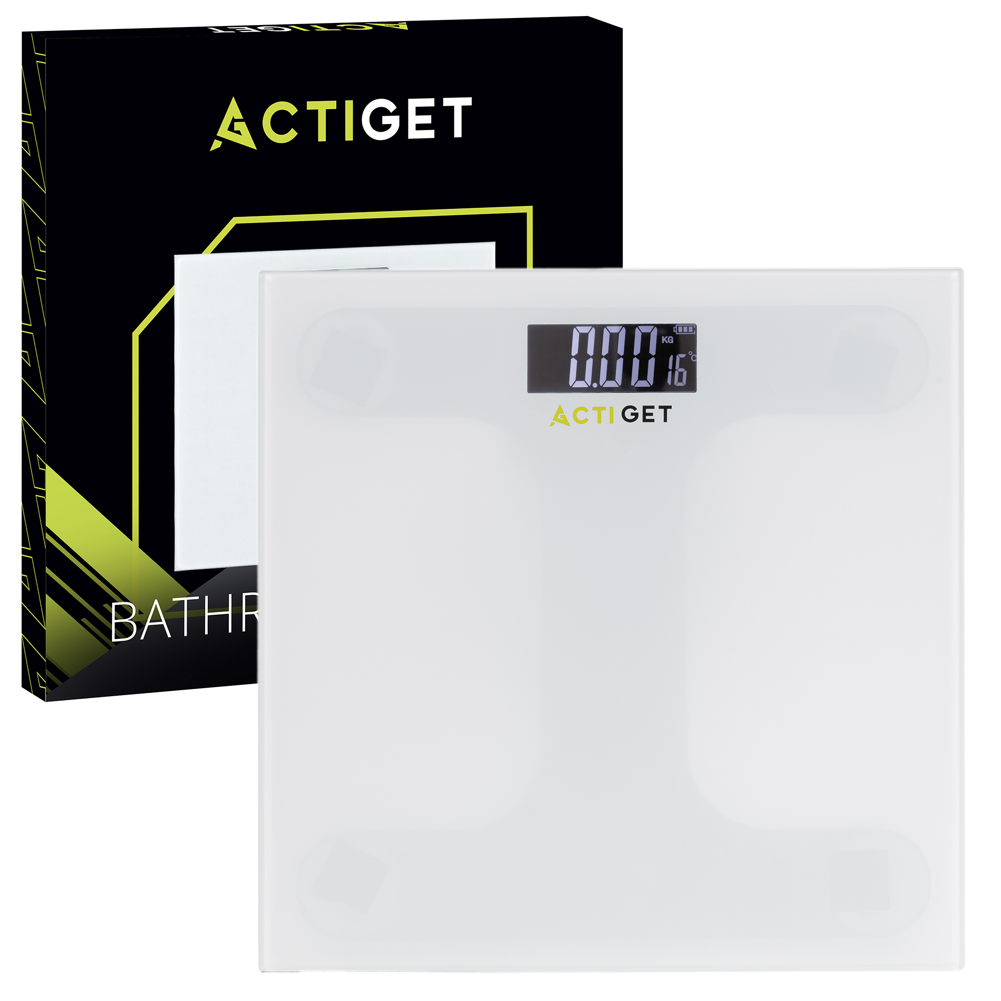 Ваги підлогові Actiget до 150 кг ACT0177 White