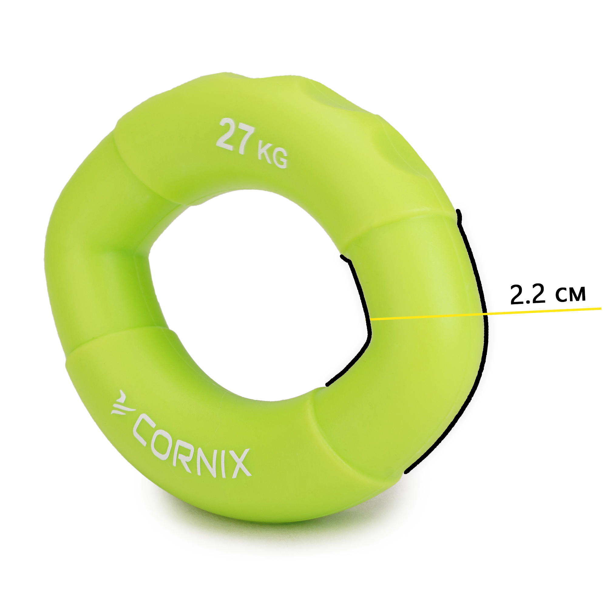 Еспандер кистьовий силіконовий Cornix 27 кг XR-0075 — фото 3
