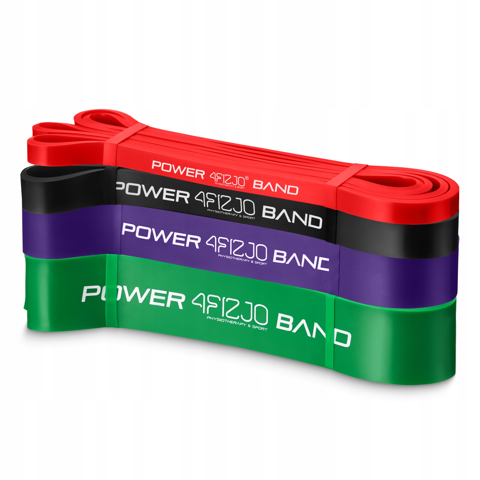 Еспандер-петля 4FIZJO Power Band 6-36 кг резина для фітнесу і спорту, набір 4 шт Mix (P-5907222931844) — мініатюра 10
