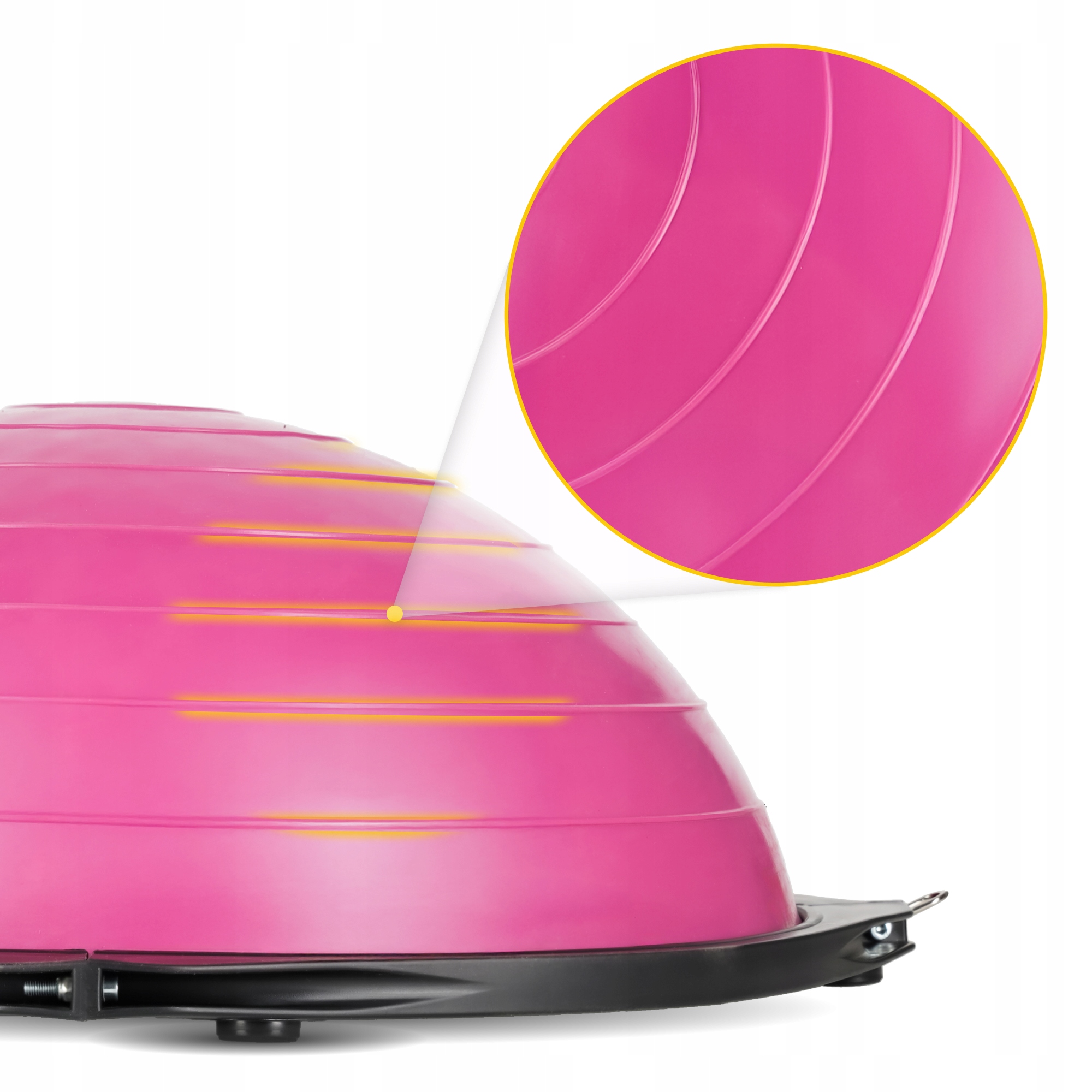 Балансувальна платформа 4FIZJO Bosu Ball 60 см Pink (P-5905973402453) — фото 2