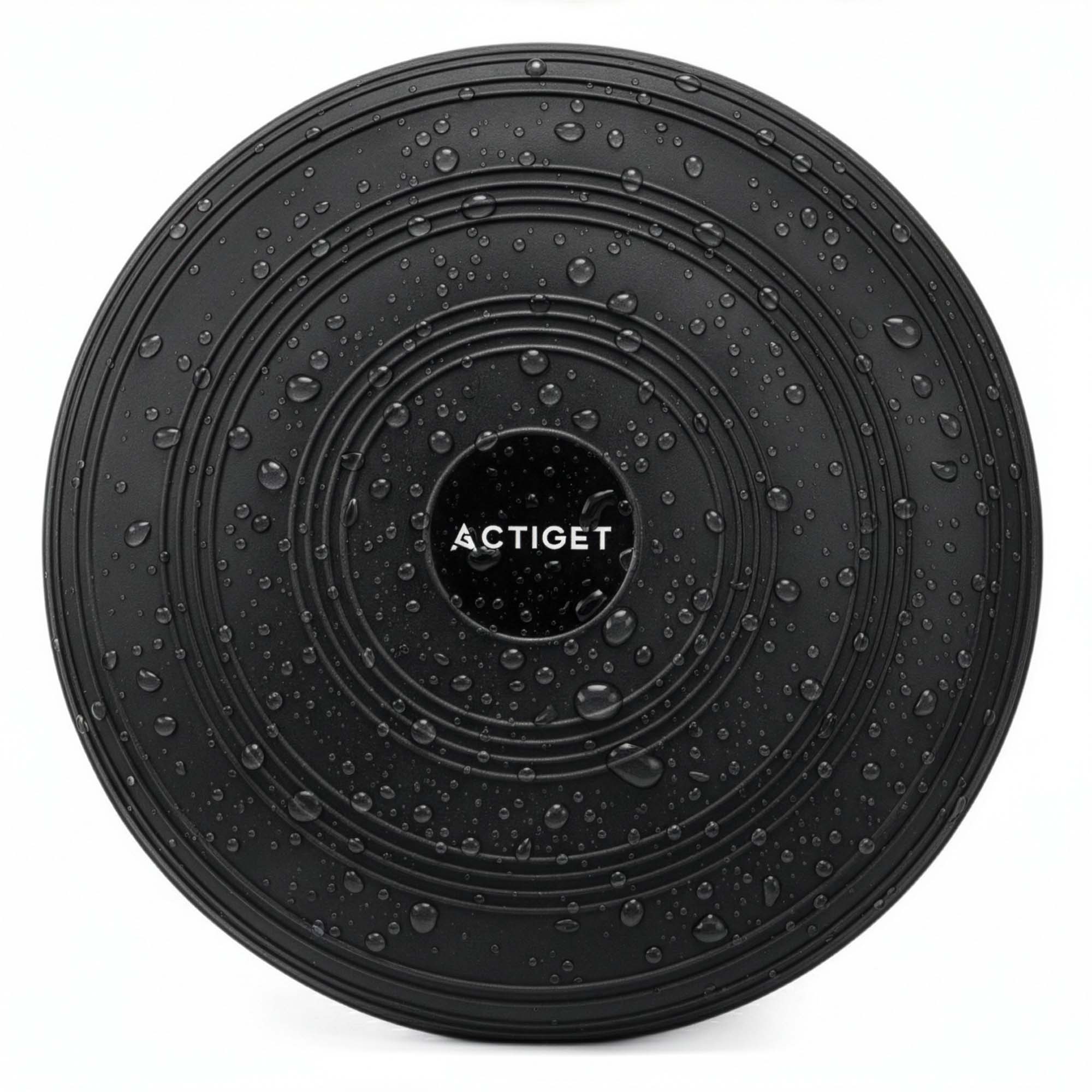 Балансувальна подушка-диск Actiget 34 см сенсомоторна, масажна ACT0116 Black
