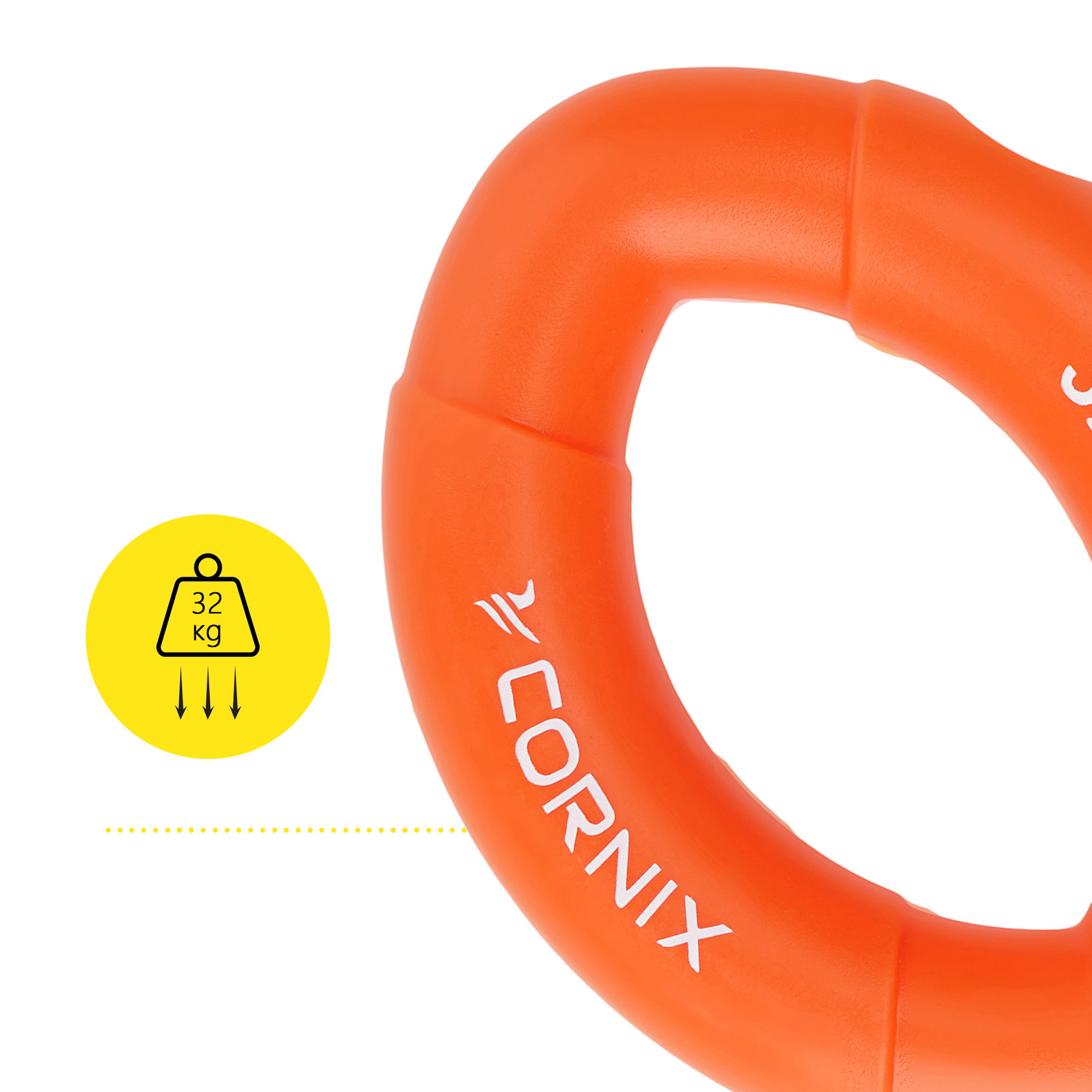 Еспандер кистьовий силіконовий Cornix 32 кг XR-0076 — фото 4