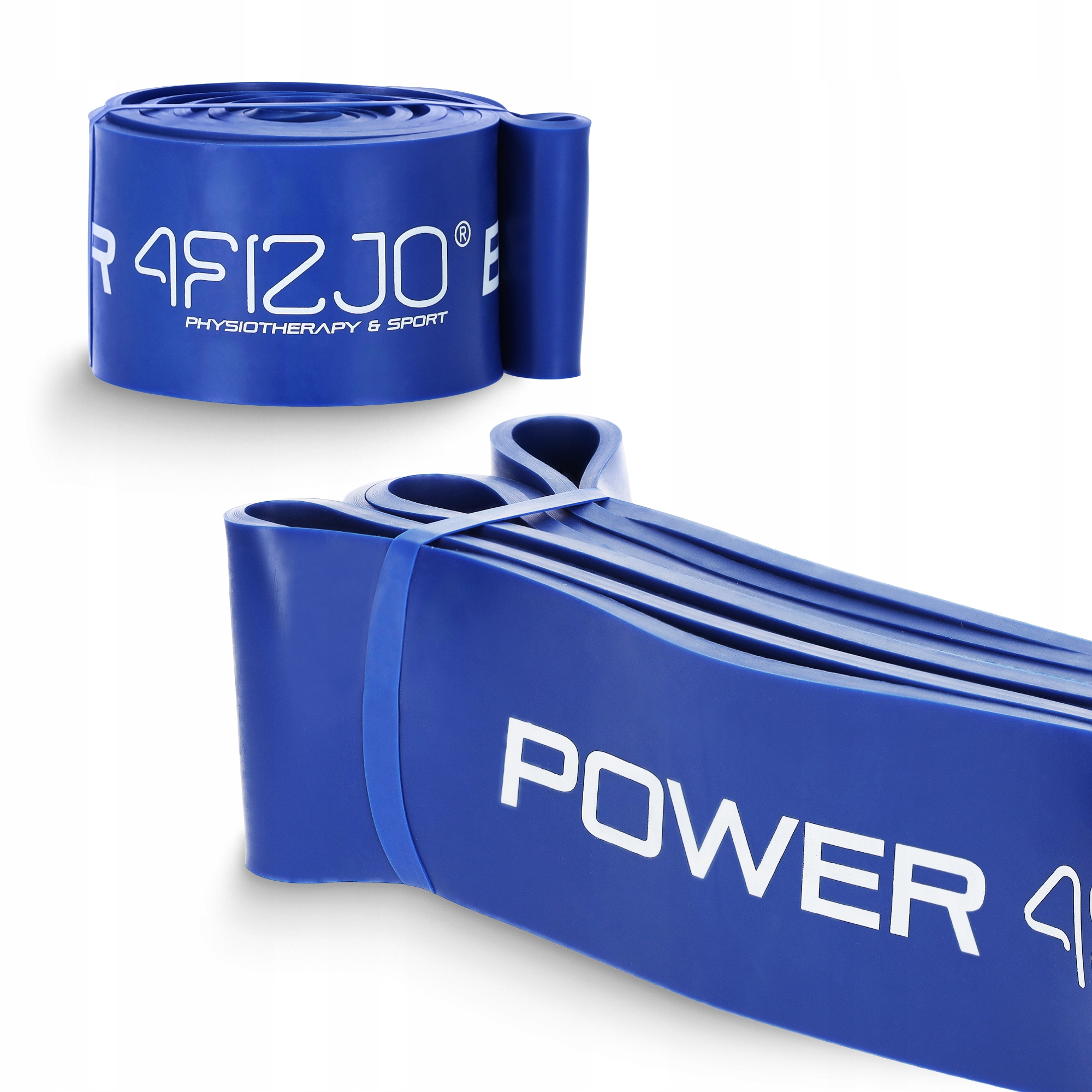 Еспандер-петля 4FIZJO Power Band 64 мм 36-46 кг резина для фітнесу і спорту Blue (P-5907222931097) — мініатюра 6