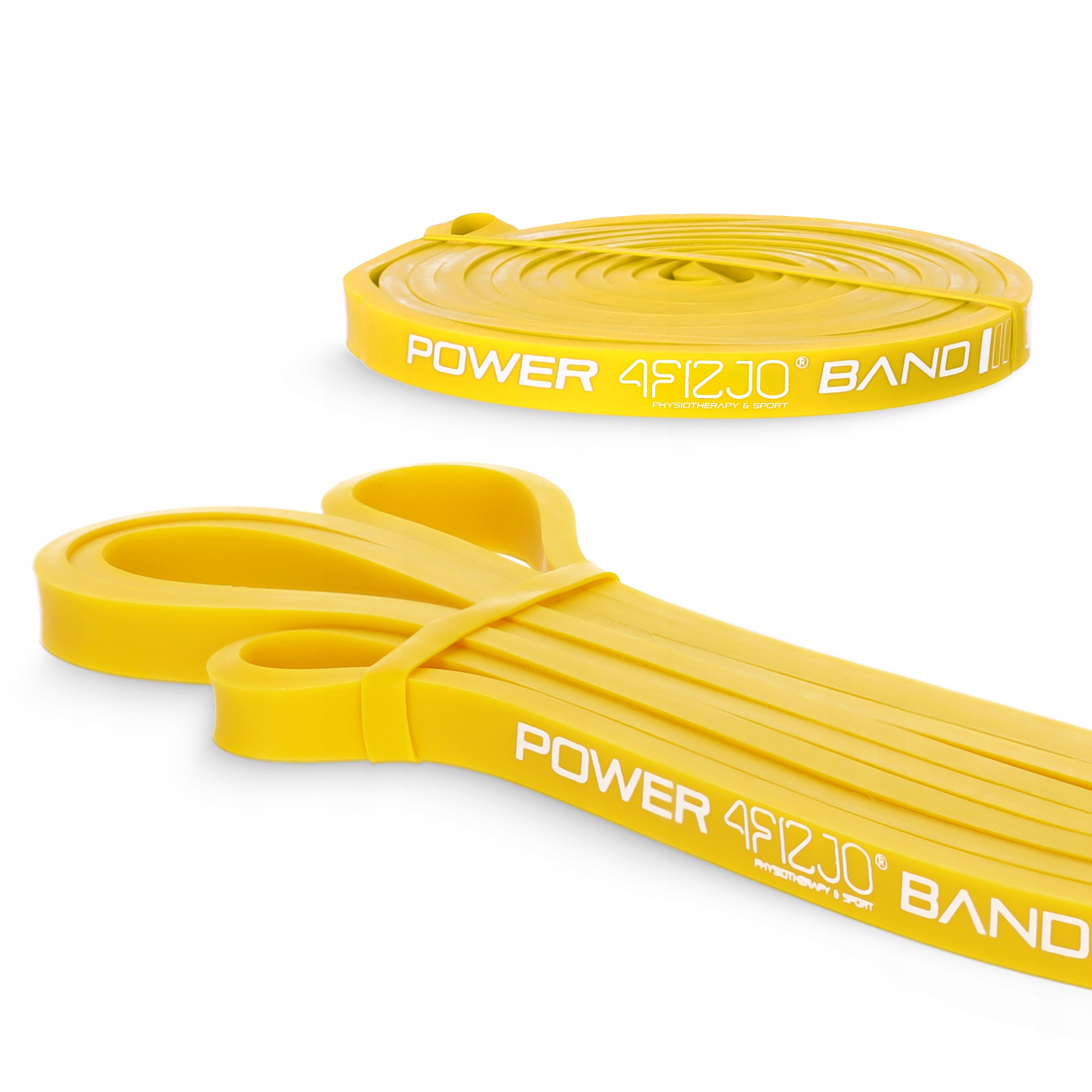 Еспандер-петля 4FIZJO Power Band 8 мм 2-5 кг резина для фітнесу і спорту Yellow (P-5907222931783) — фото 3