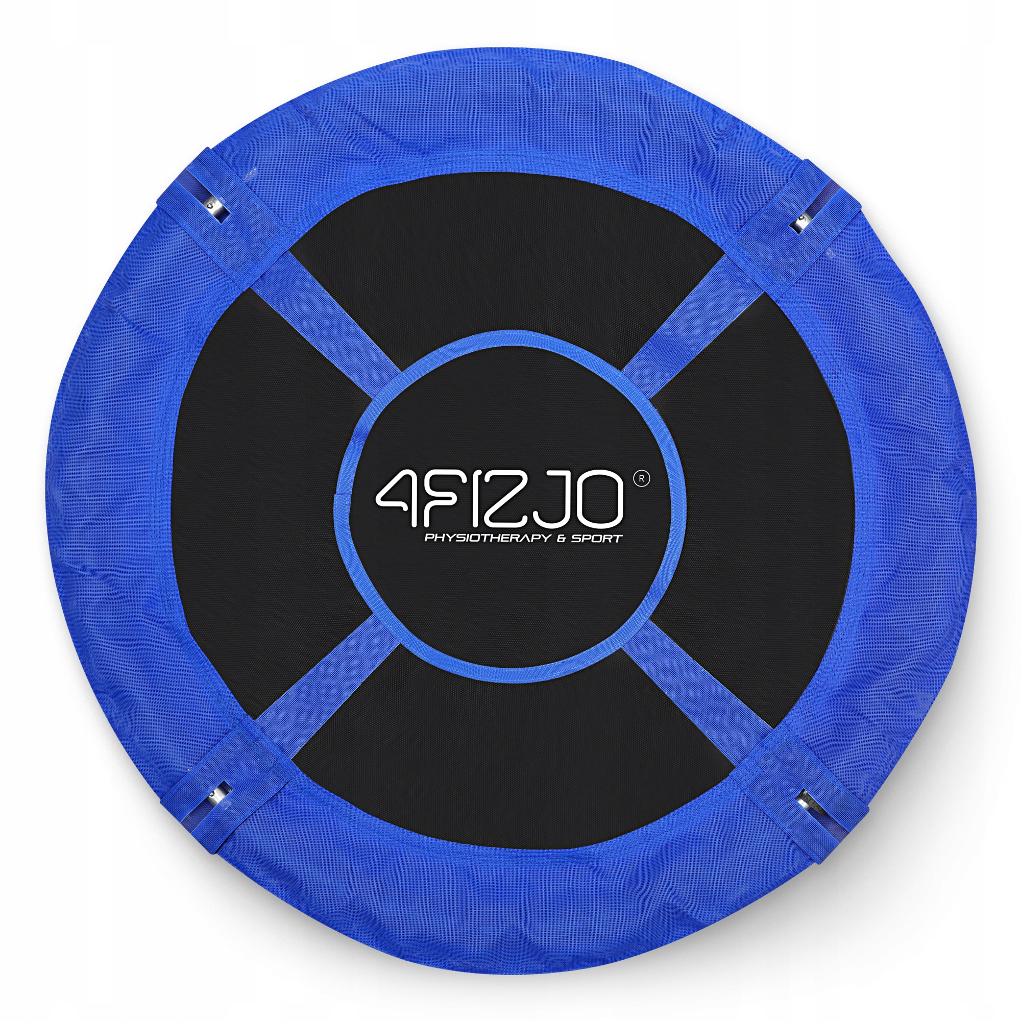 Гойдалка-гніздо кругла 4FIZJO XL 110 см Black/Blue (P-5907739316677) — фото 5