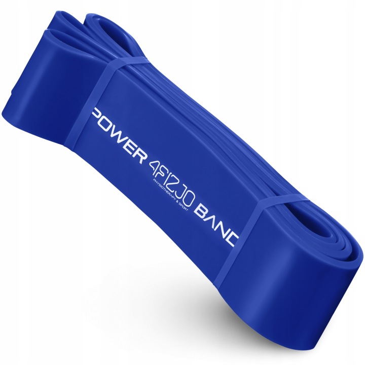 Еспандер-петля 4FIZJO Power Band 64 мм 36-46 кг резина для фітнесу і спорту Blue (P-5907222931097)