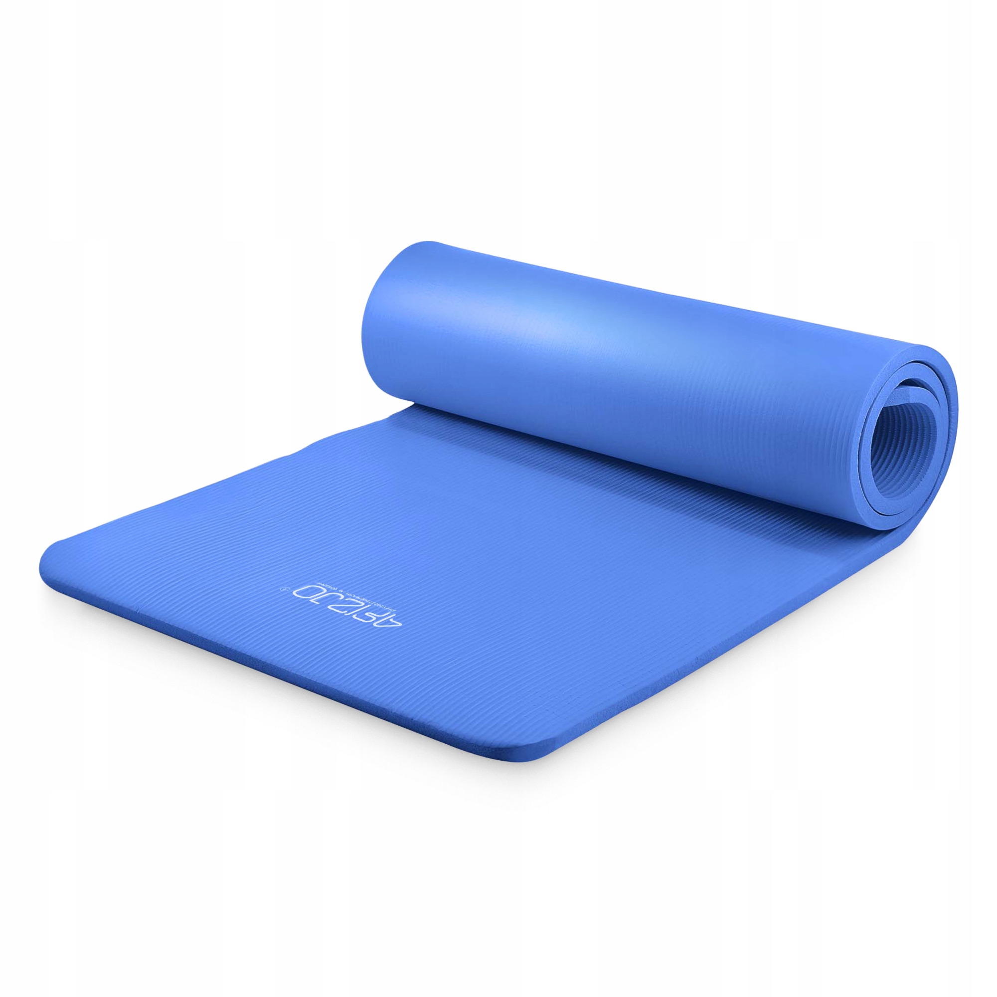 Килимок (мат) спортивний 4FIZJO NBR 180 x 60 x 1 см для йоги та фітнесу Navy Blue (P-5907739316974) — фото 5