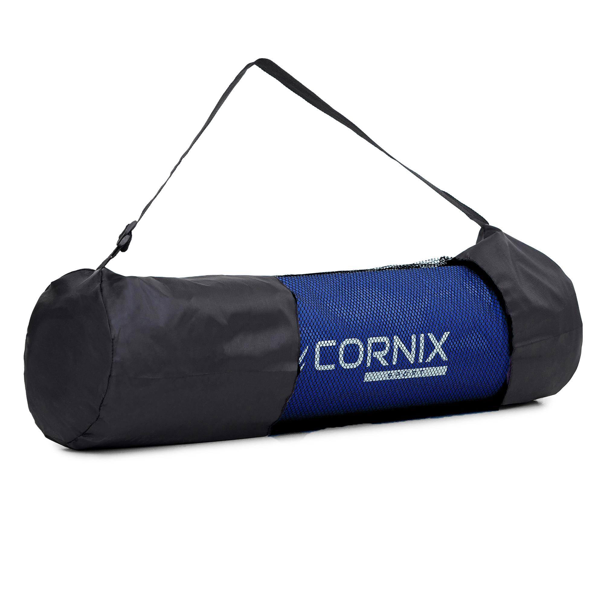 Килимок спортивний Cornix NBR 183 x 61 x 1 cм для йоги та фітнесу XR-0009 Blue — фото 3