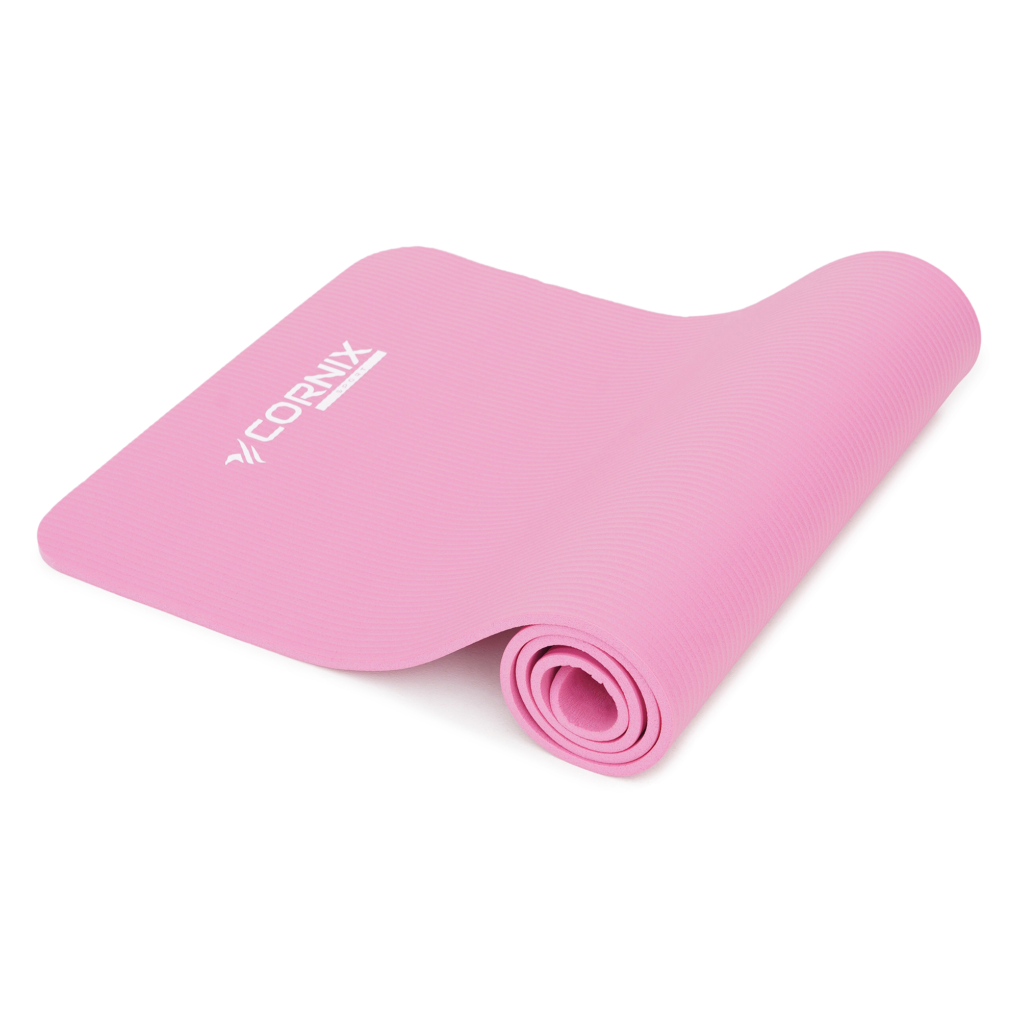Килимок спортивний Cornix NBR 183 x 61 x 1 cм для йоги та фітнесу XR-0010 Pink — мініатюра 8