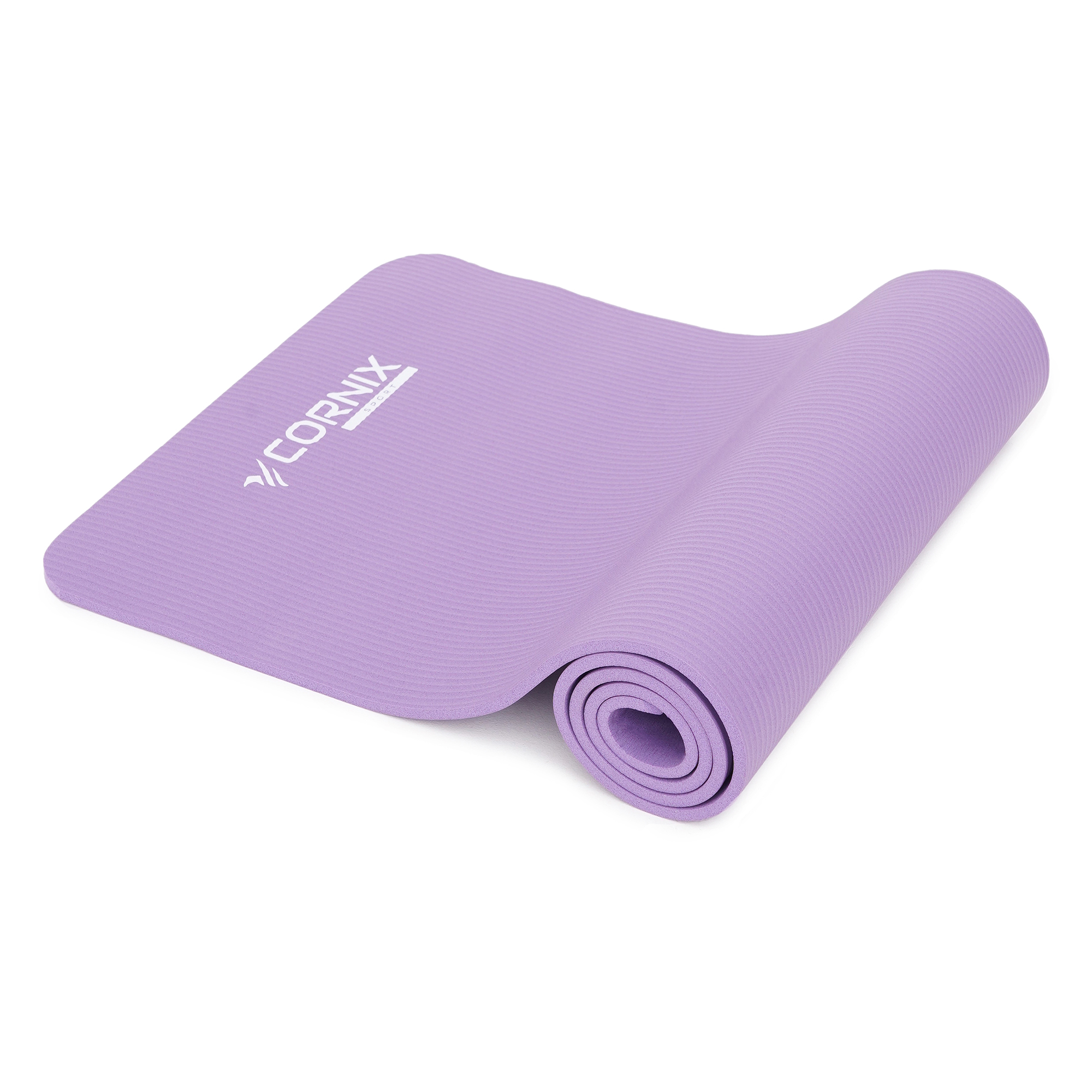 Килимок спортивний Cornix NBR 183 x 61 x 1 cм для йоги та фітнесу XR-0011 Violet — фото 4