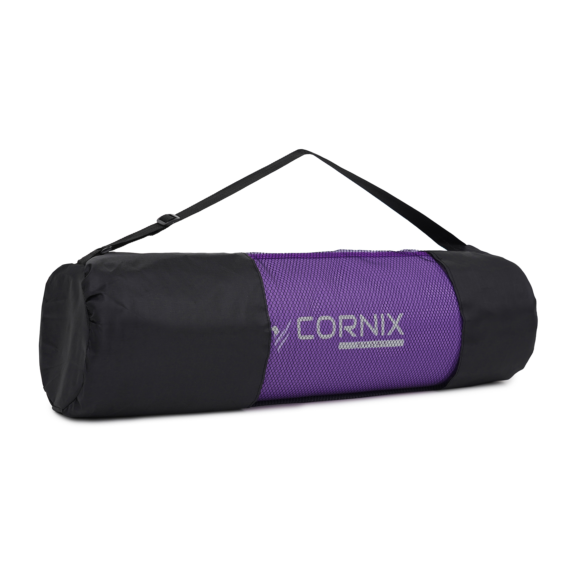 Килимок спортивний Cornix NBR 183 x 61 x 1 cм для йоги та фітнесу XR-0093 Purple/Purple — мініатюра 7