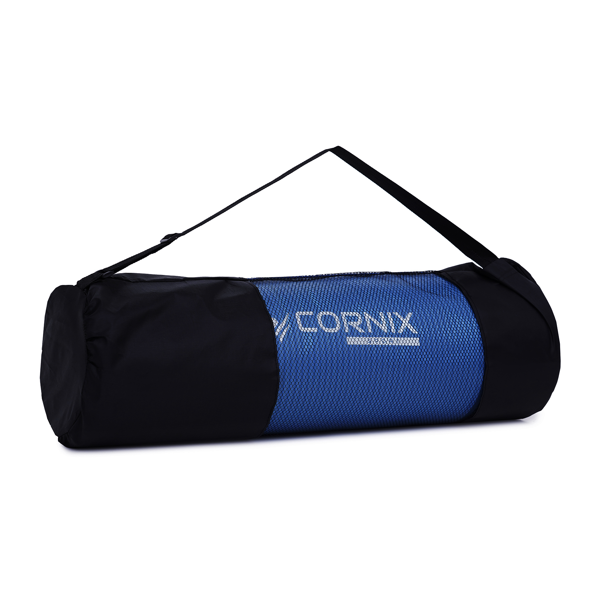 Килимок спортивний Cornix NBR 183 x 61 x 1 cм для йоги та фітнесу XR-0096 Blue/Blue — фото 3