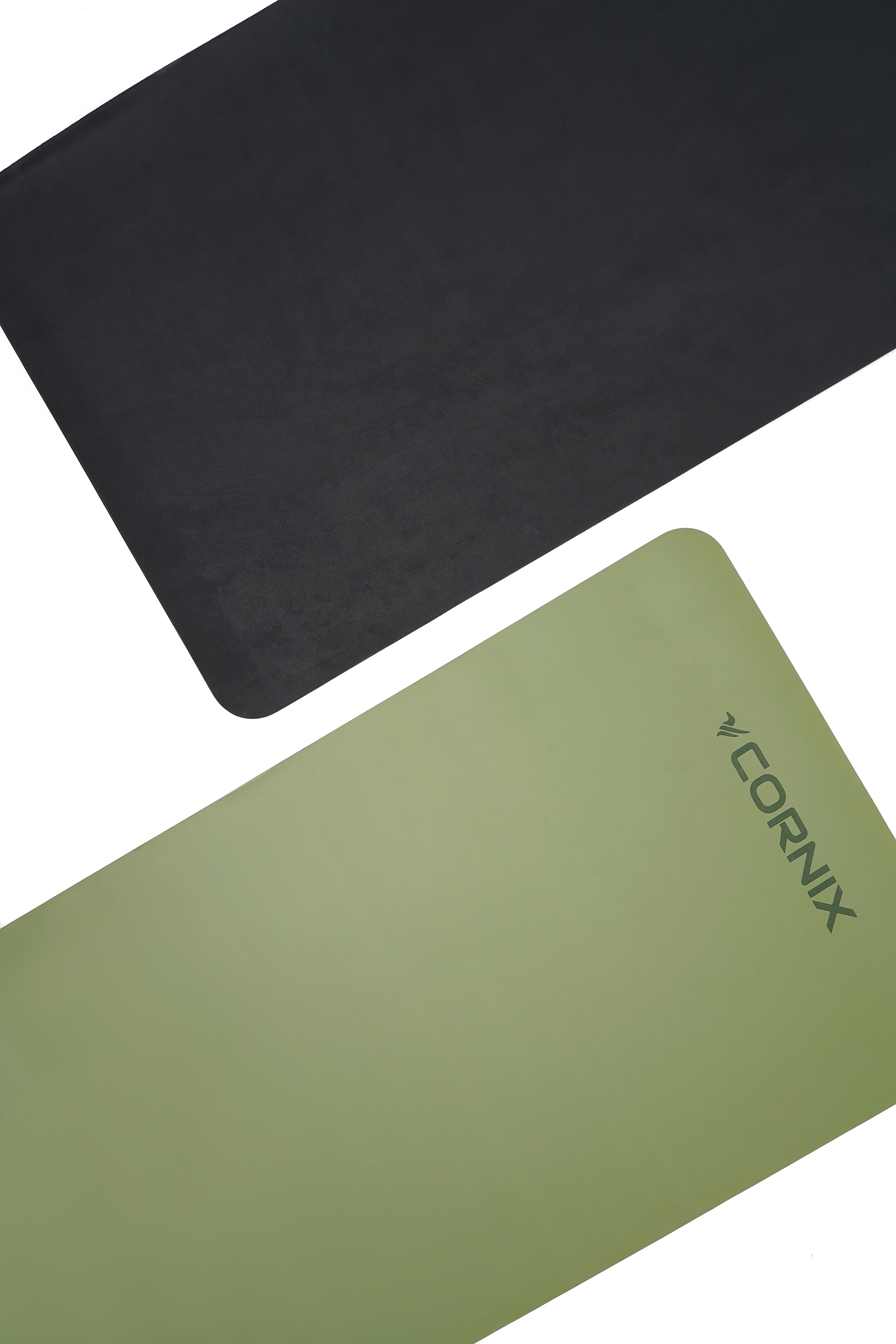 Килимок спортивний Cornix PU 183 x 68 x 0.4 см для йоги та фітнесу XR-0321 Green — фото 5