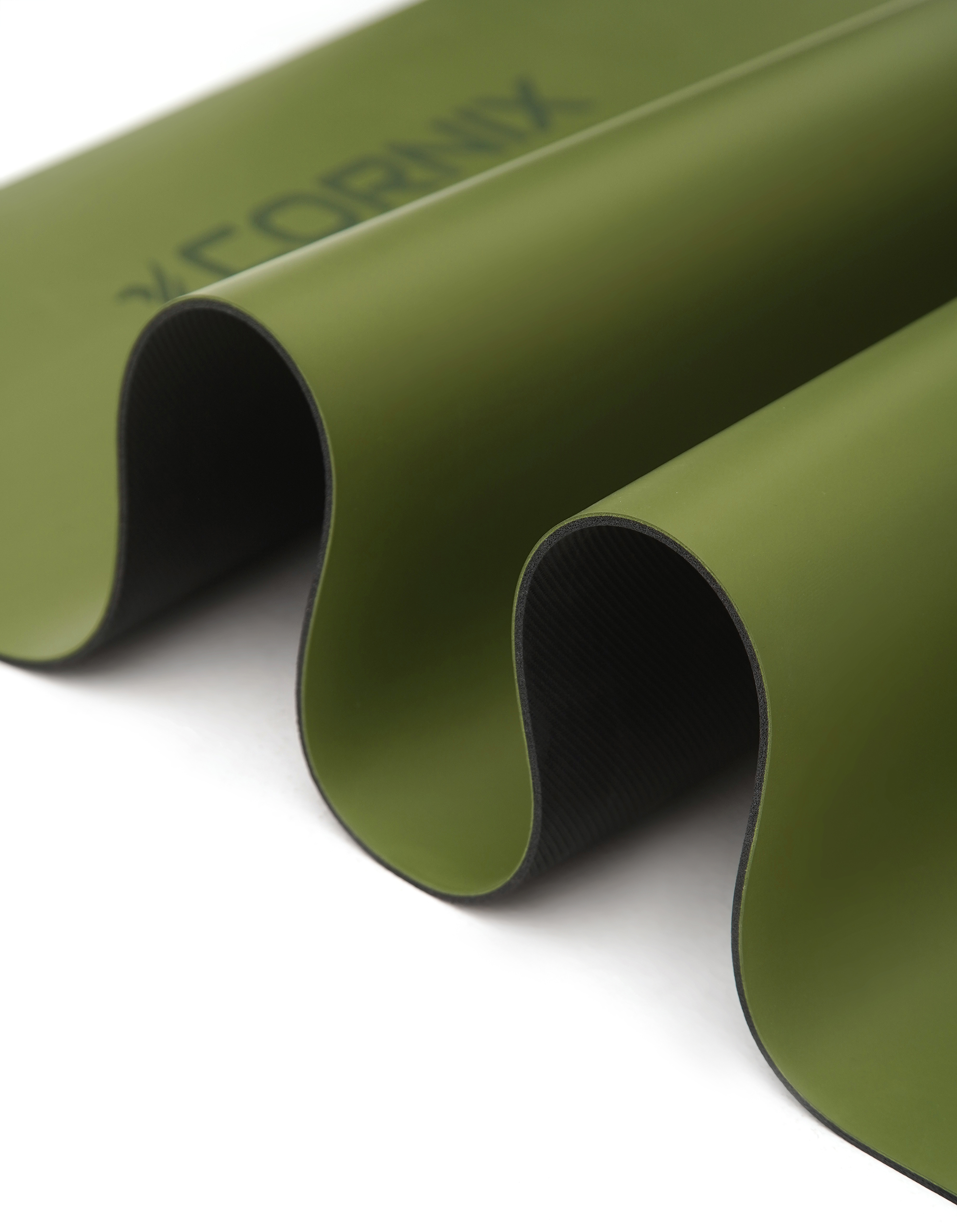 Килимок спортивний Cornix PU 183 x 68 x 0.4 см для йоги та фітнесу XR-0321 Green — мініатюра 7