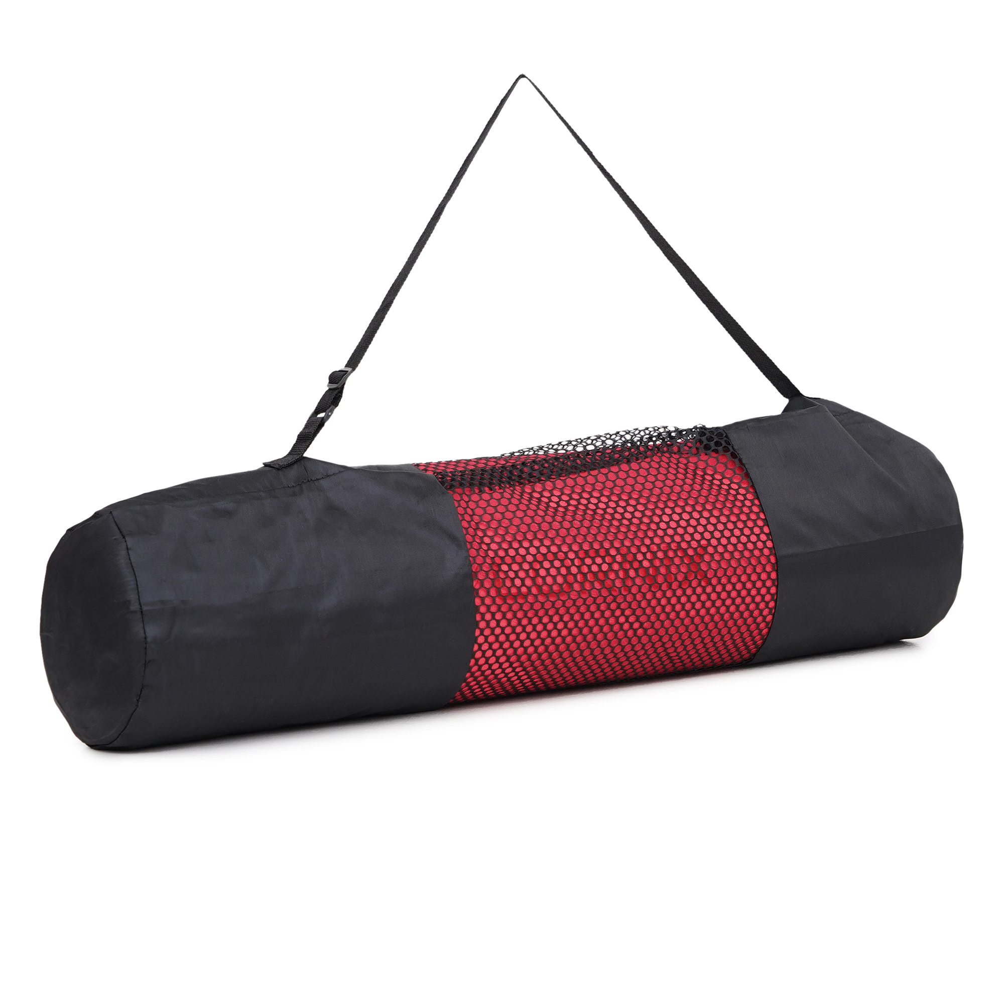 Килимок спортивний Cornix TPE 183 x 61 x 0.6 см для йоги та фітнесу XR-0006 Red/Black — фото 5