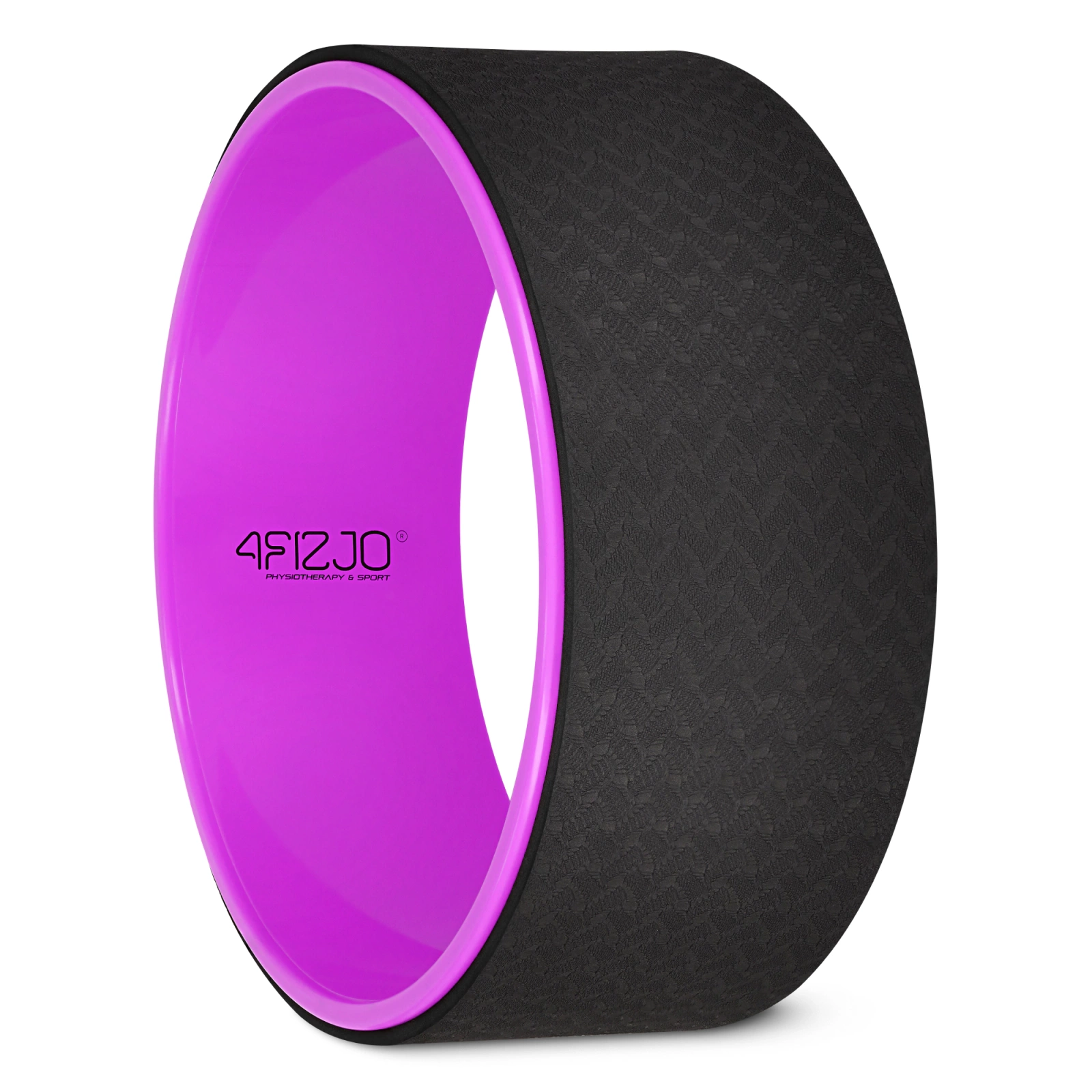 Колесо для йоги та фітнесу 4FIZJO Dharma Black/Pink (P-5907222931455) — фото 2