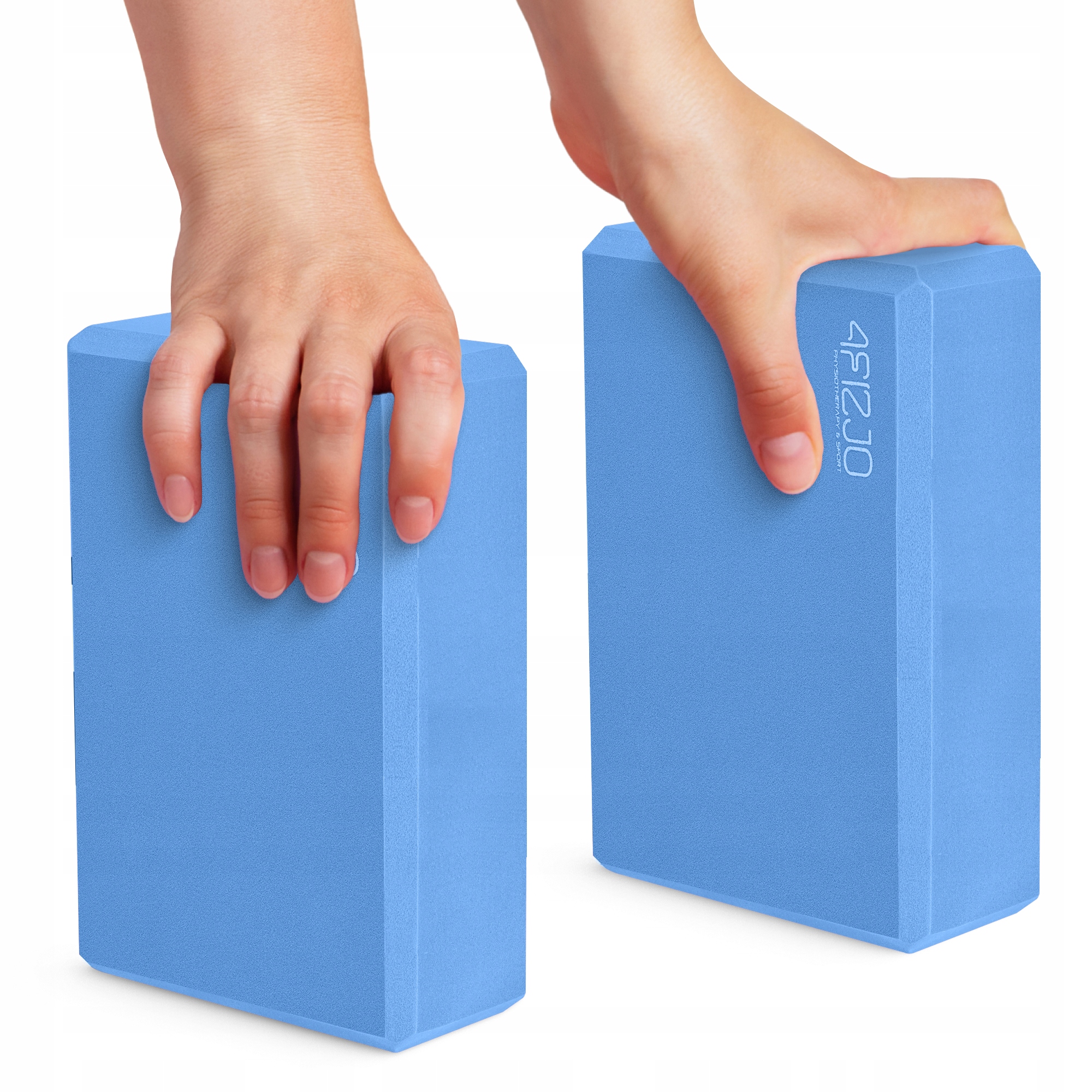 Блок для йоги 4FIZJO 23 x 15 x 7.6 см Blue (P-5907222931394) — мініатюра 7