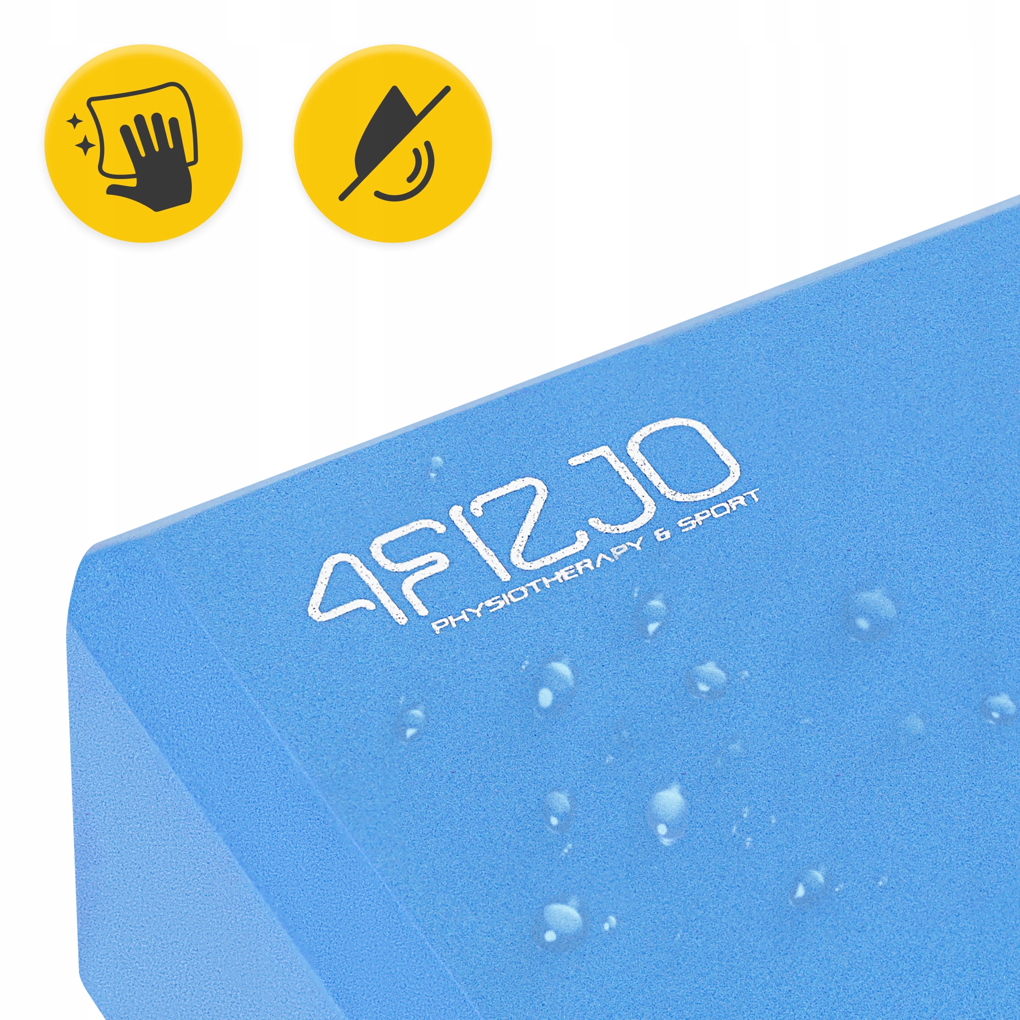 Блок для йоги 4FIZJO 23 x 15 x 7.6 см Blue (P-5907222931394) — мініатюра 8