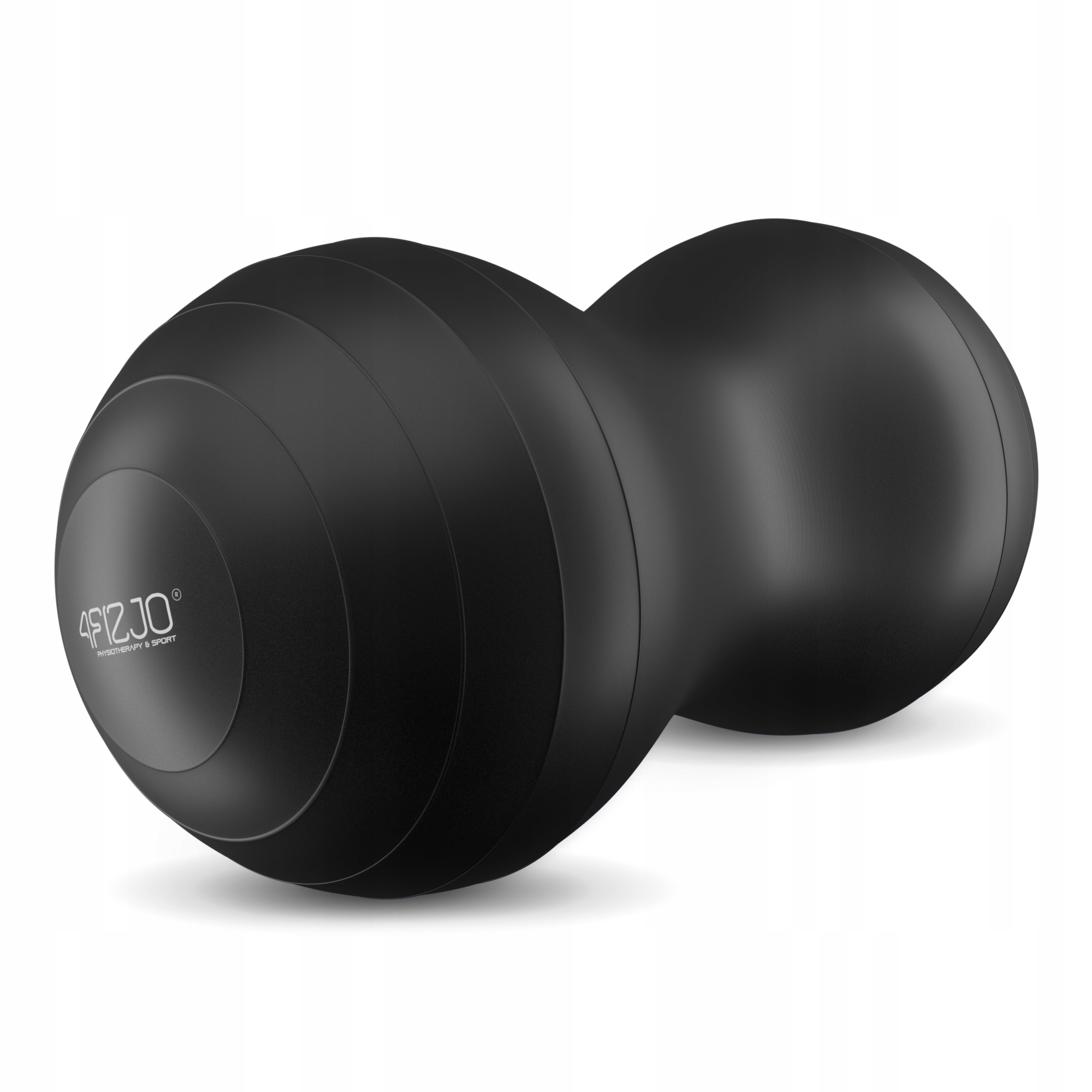 М'яч для фітнесу (арахіс) 4FIZJO Air Ball Peanut 45 x 90 см Anti-Burst Black (P-5907739312938) — фото 5