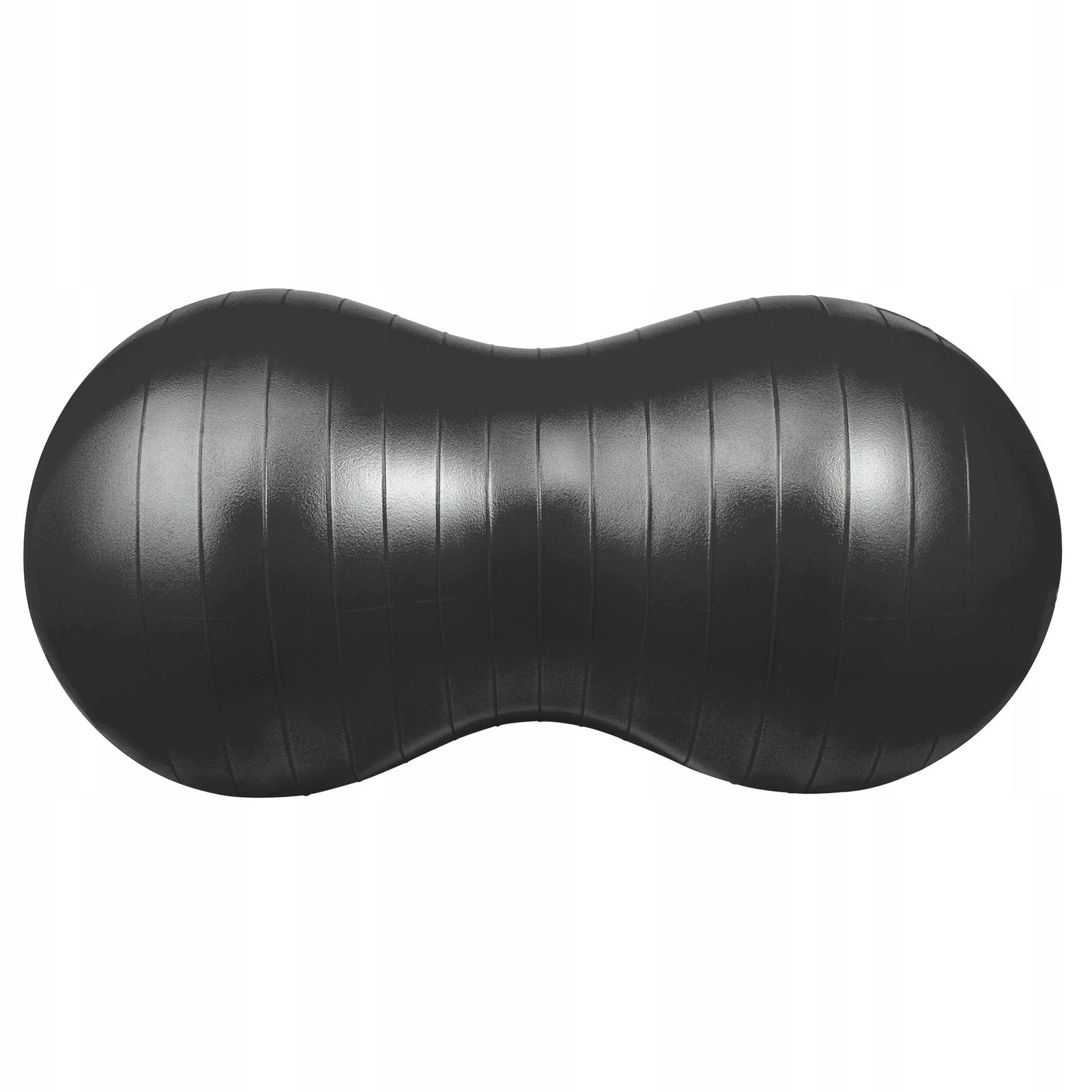 М'яч для фітнесу (арахіс) 4FIZJO Air Ball Peanut 45 x 90 см Anti-Burst Black (P-5907739312938) — фото 2
