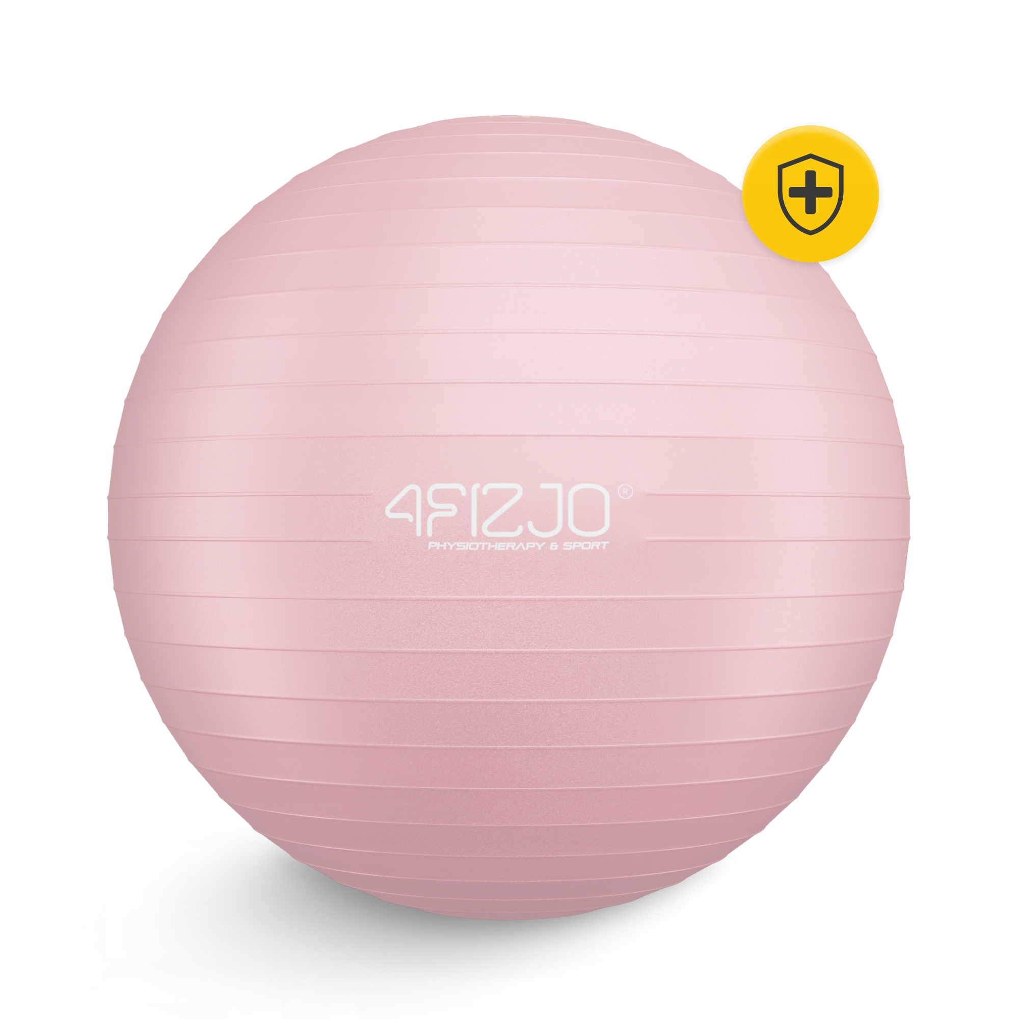 М'яч для фітнесу (фітбол) 4FIZJO 65 см Anti-Burst Pink (P-5907739317384) — фото 4