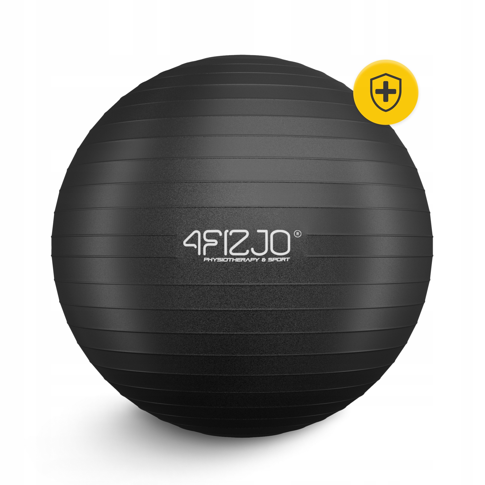 М'яч для фітнесу (фітбол) 4FIZJO 85 см Anti-Burst Black (P-5907222931516) — мініатюра 9