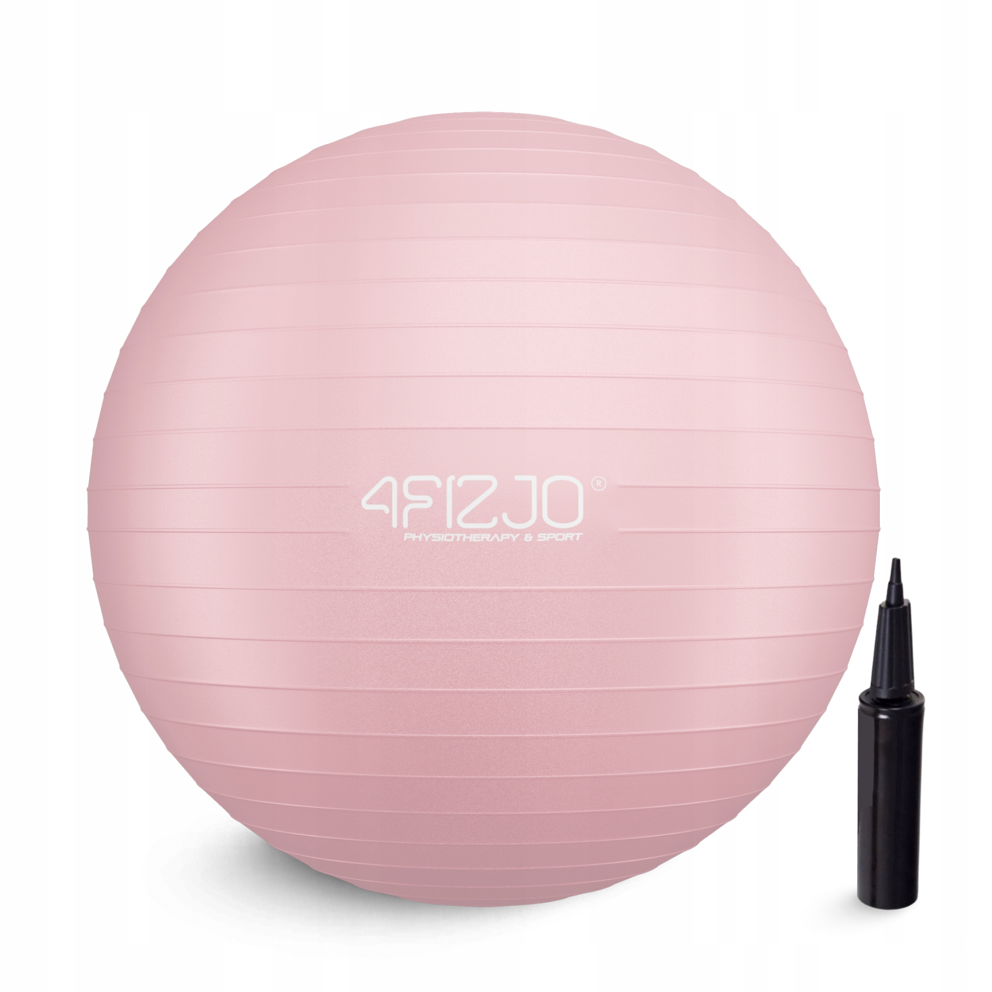 М'яч для фітнесу (фітбол) 4FIZJO 85 см Anti-Burst Pink (P-5907739317421) — мініатюра 6