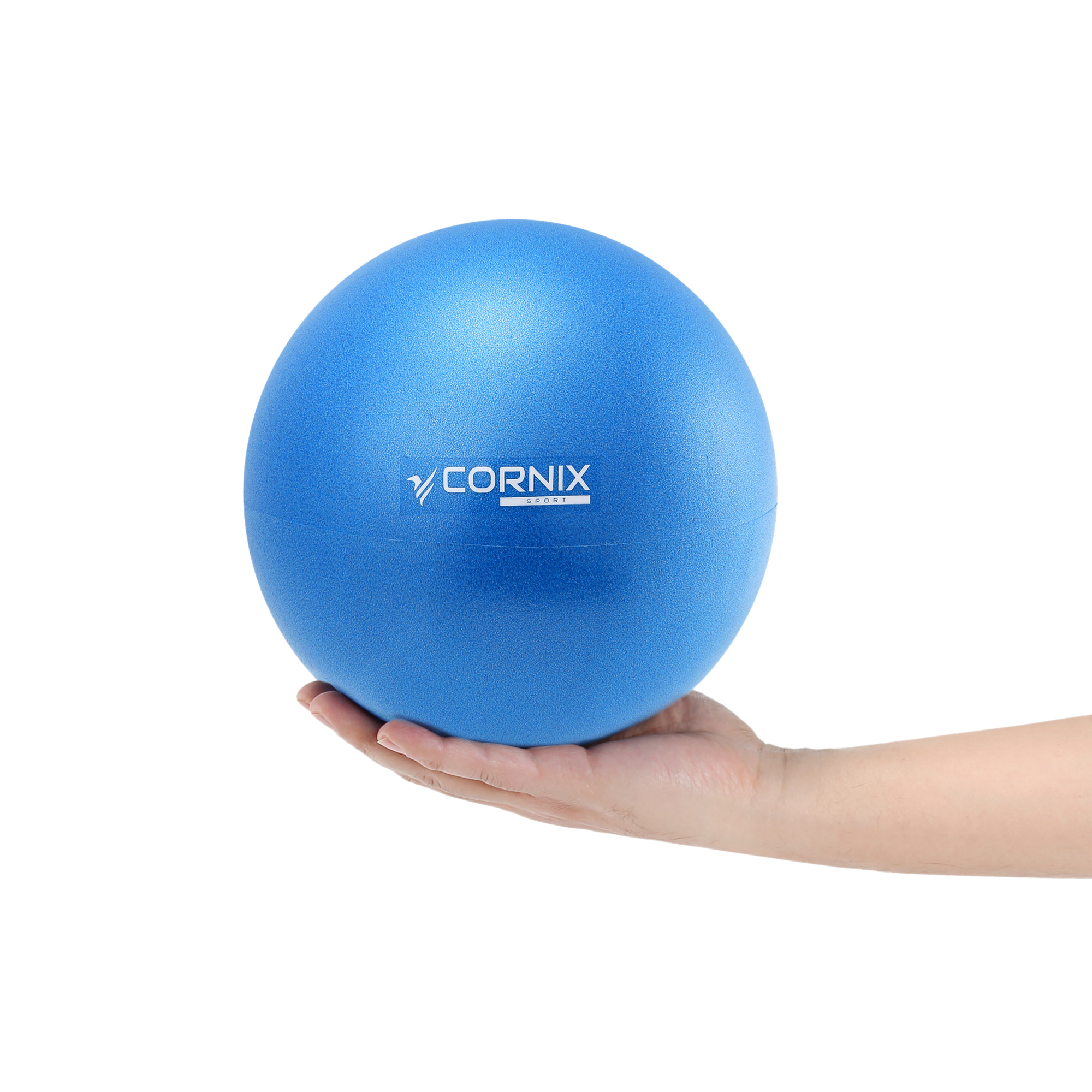 М'яч для пілатесу, йоги, реабілітації Cornix MiniGYMball 22 см XR-0226 Blue — фото 2
