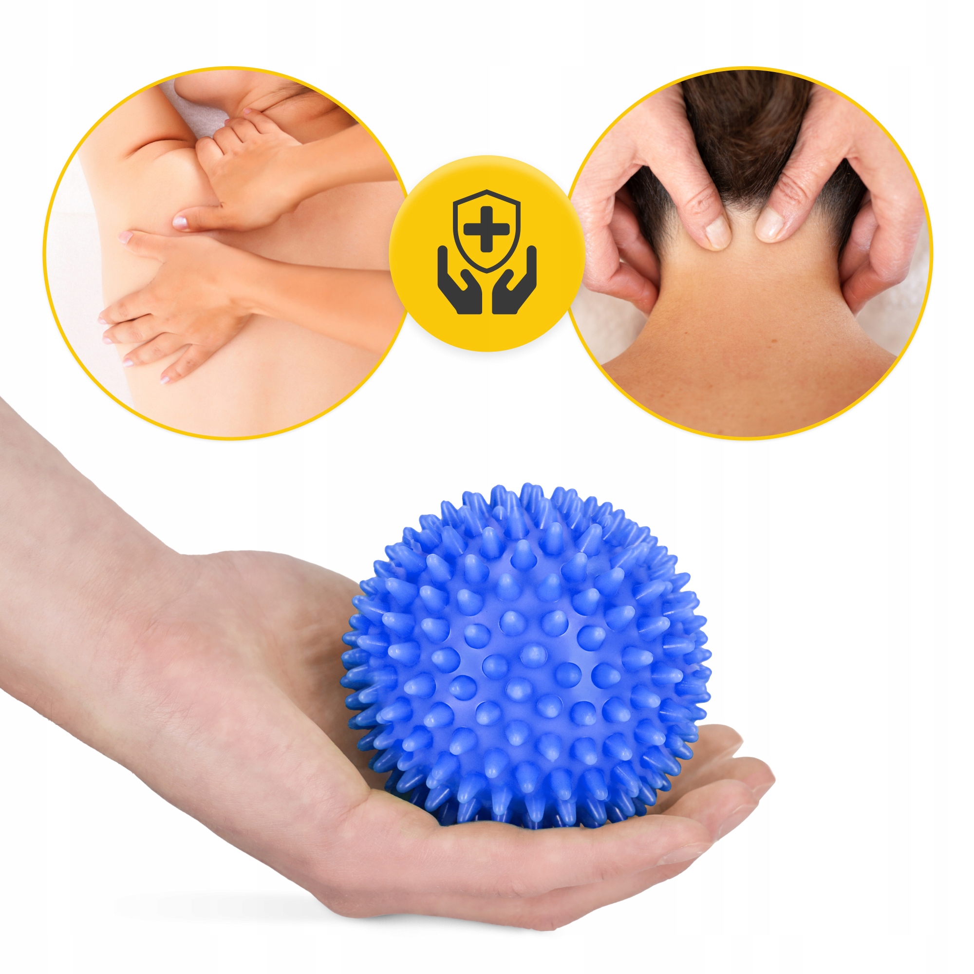 Масажні м'ячі з шипами 4FIZJO Spike Balls 4 шт (P-5907739310514) — мініатюра 6