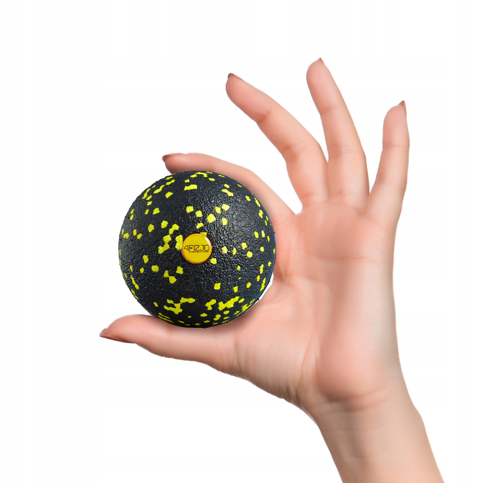 Масажний м'яч 4FIZJO EPP Ball 08 Black/Yellow (P-5907222931240) — фото 3