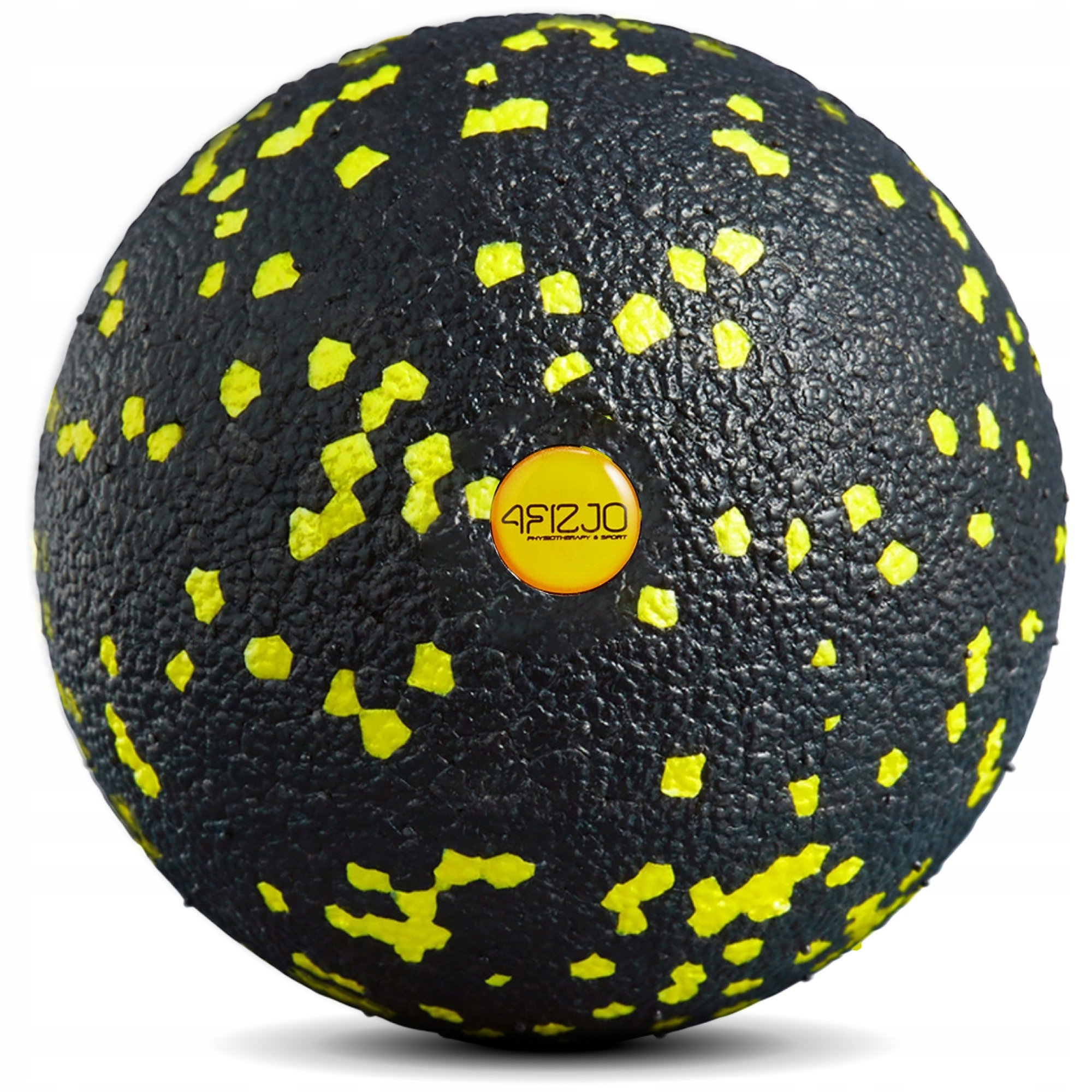Масажний м'яч 4FIZJO EPP Ball 12 Black/Yellow (P-5907222931271) — фото 1
