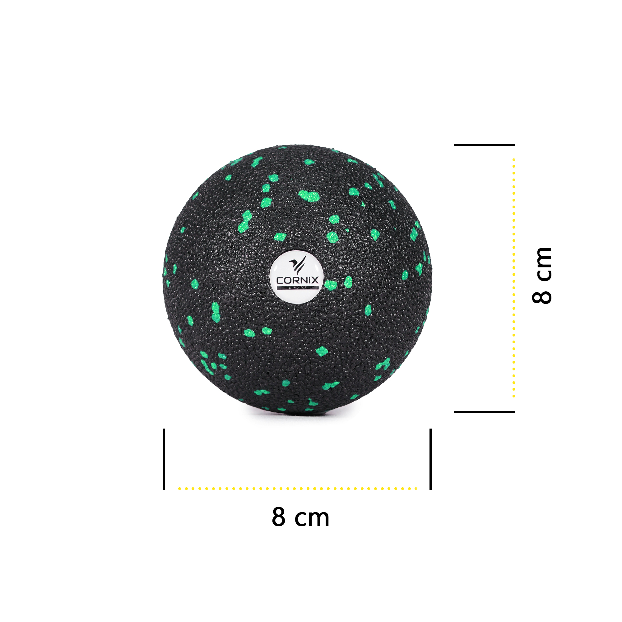 Масажний м'яч Cornix EPP Ball 8 см XR-0127 — мініатюра 7