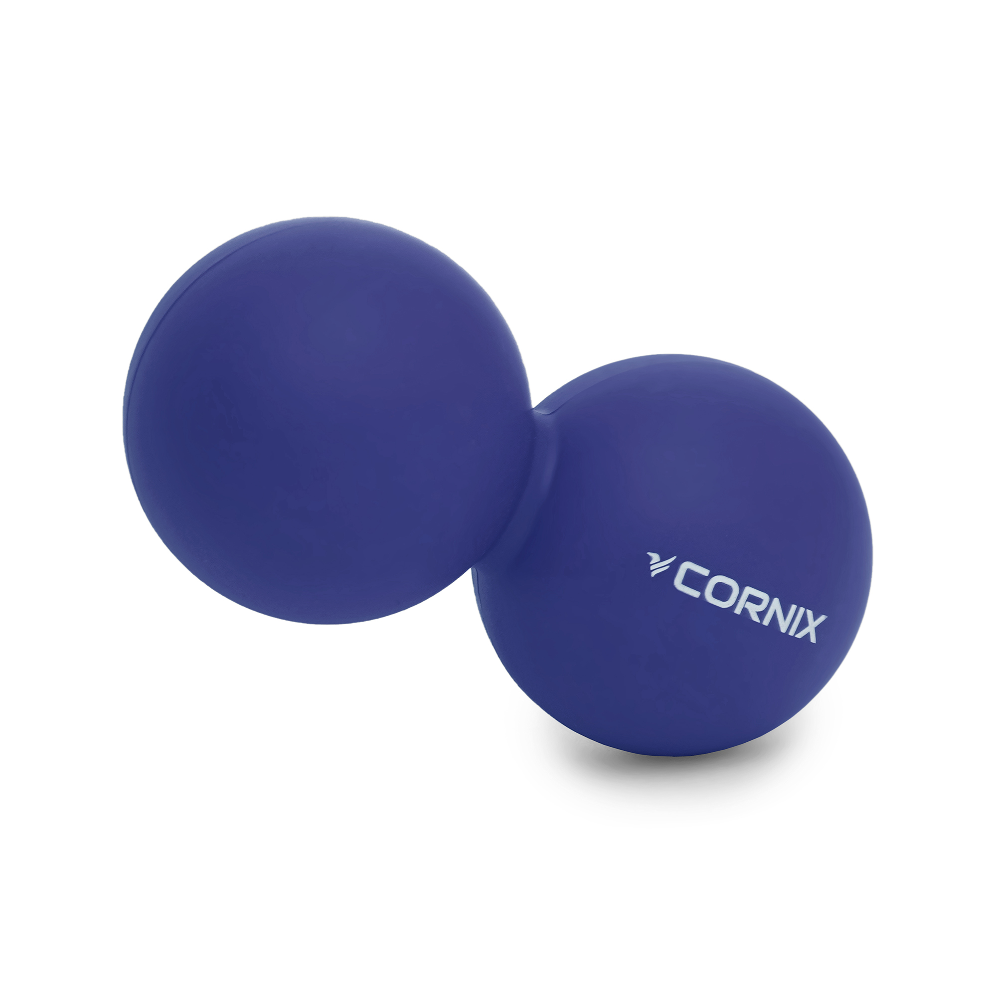 Масажний м'яч Cornix Lacrosse DuoBall 6.3 x 12.6 см XR-0109 Navy Blue — фото 5