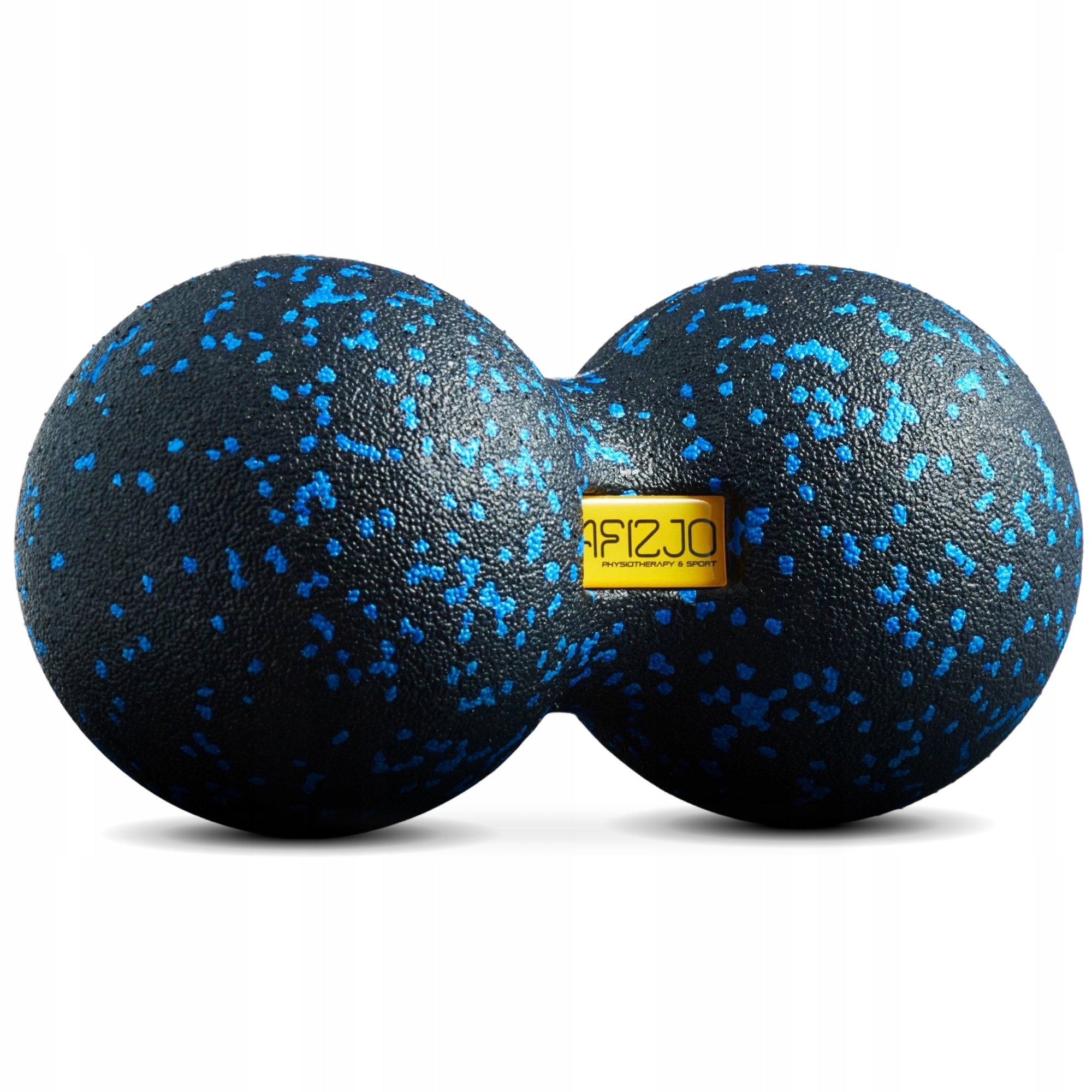 Масажний м'яч подвійний 4FIZJO EPP DuoBall 12 Black/Blue (P-5907222931349) — фото 1