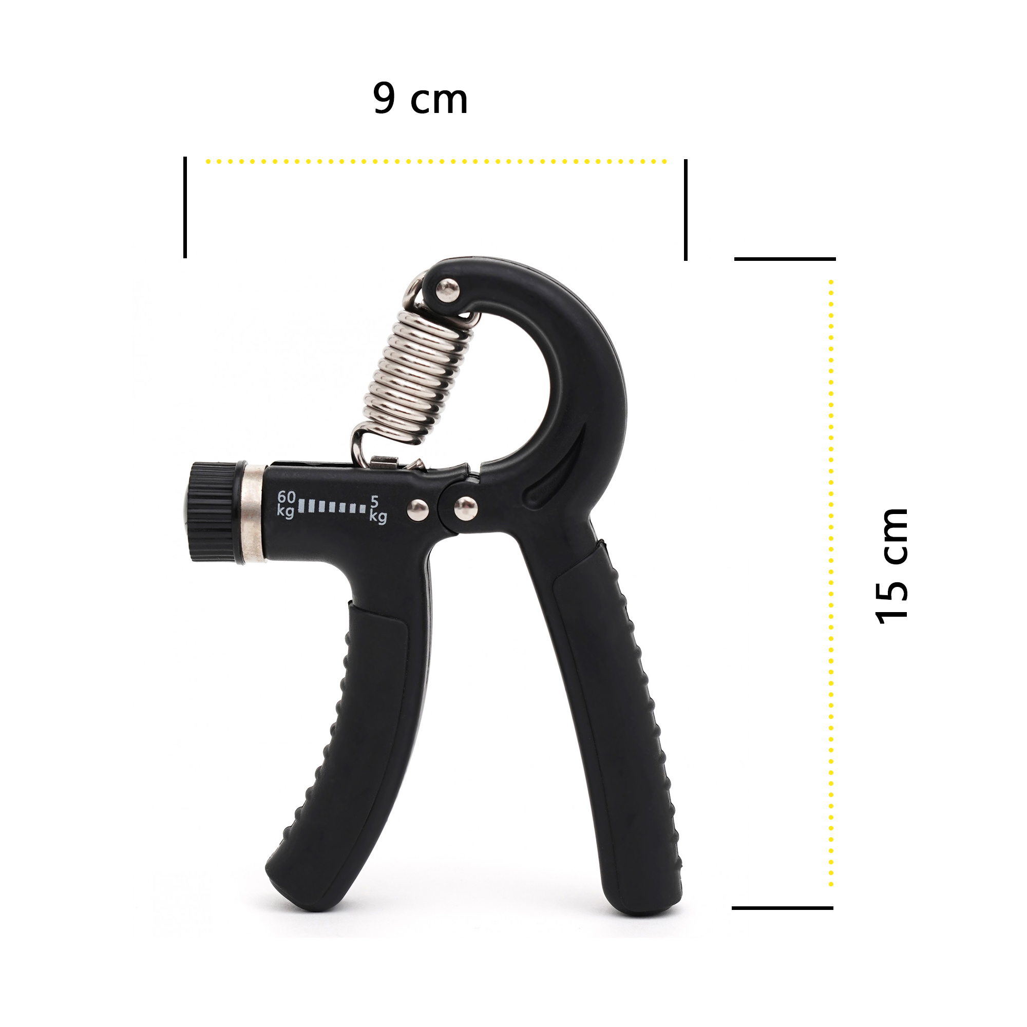 Набір еспандерів Cornix Hand Grip Workout Kit 5 шт XR-0269 Black — мініатюра 6