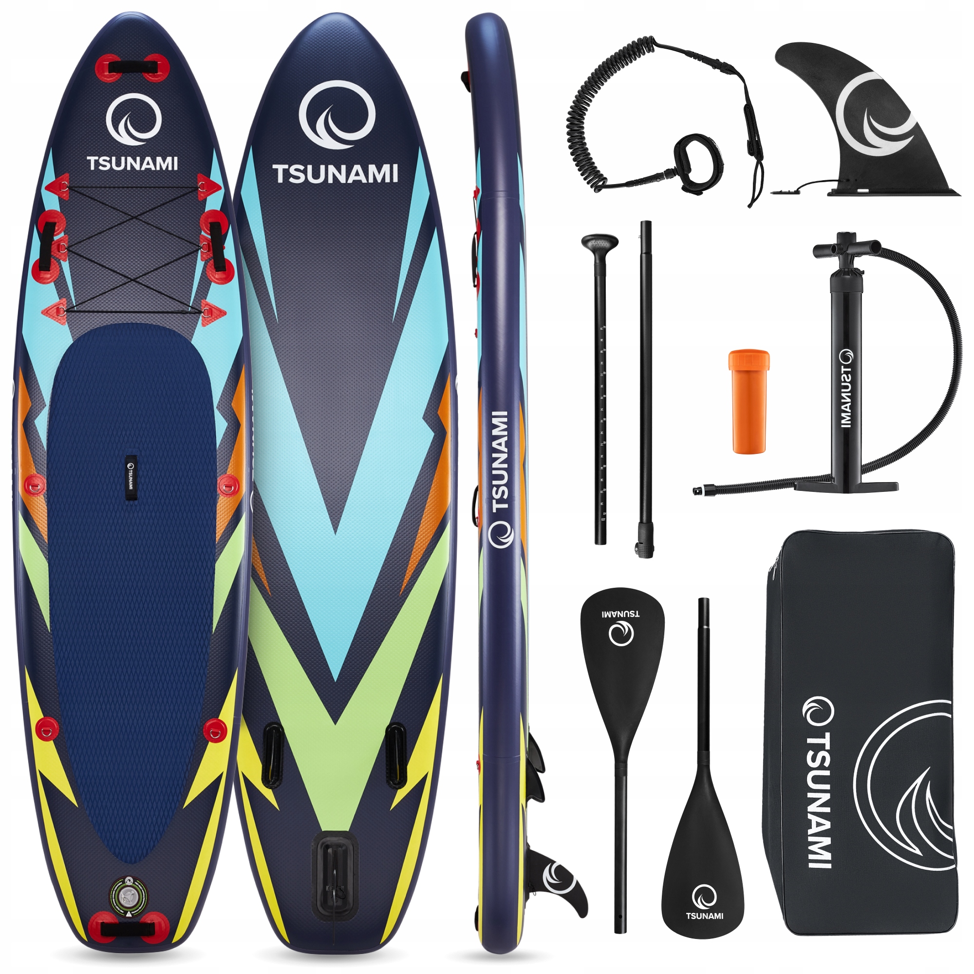 Надувна SUP дошка TSUNAMI 320 см з веслом Bolt T08 (P-5907739314277)