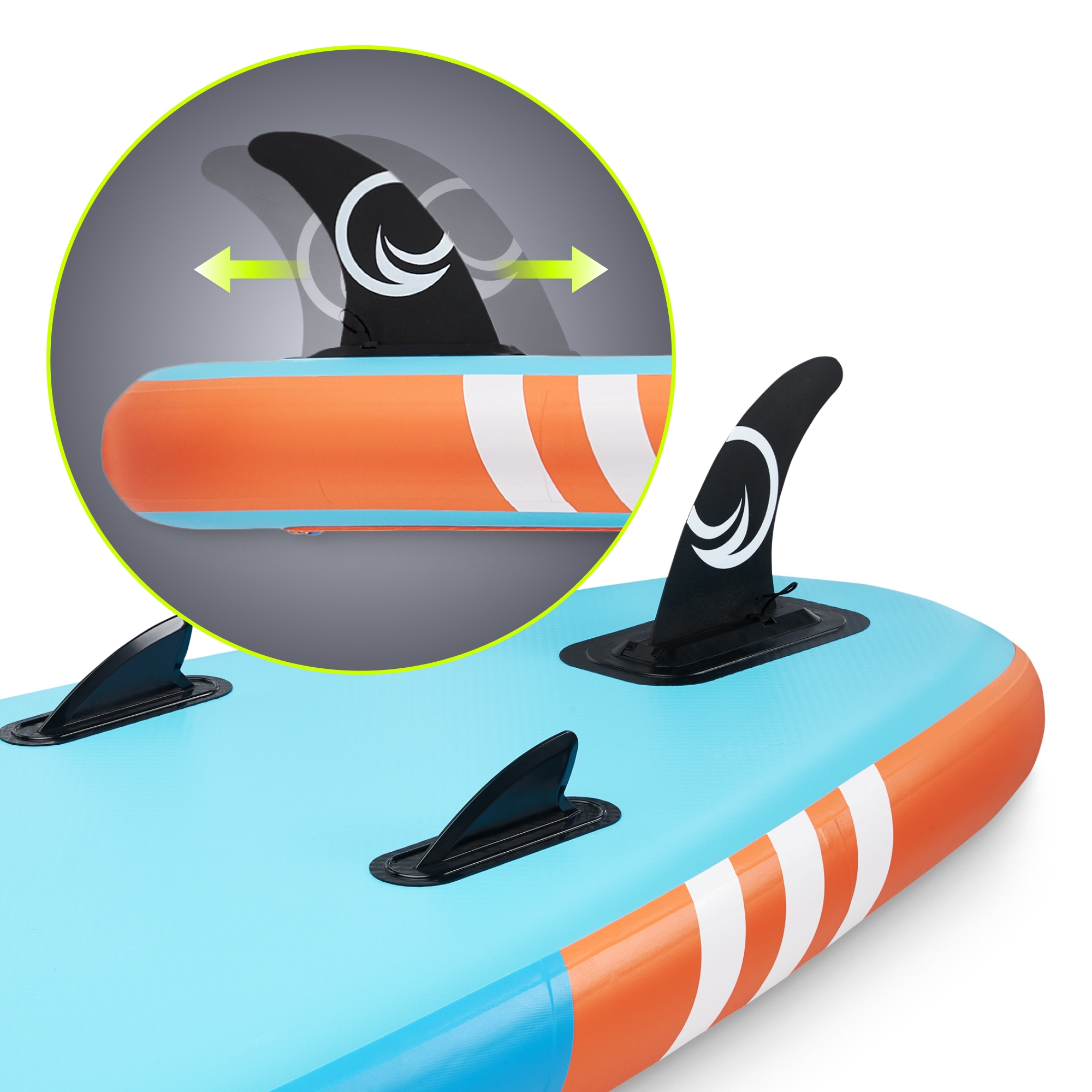 Надувна SUP дошка TSUNAMI 320 см з веслом Lagoon T02 (P-5907739314215) — мініатюра 10