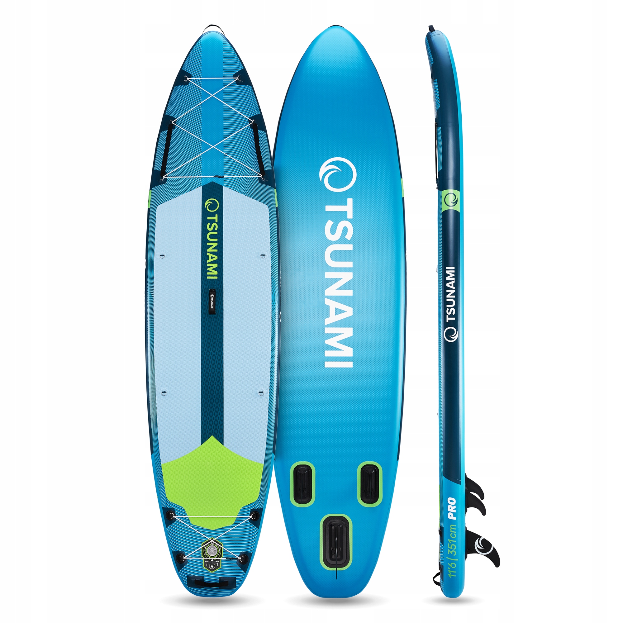 Надувна SUP дошка TSUNAMI PRO 350 см з веслом T15 (P-5905973405638) — фото 4