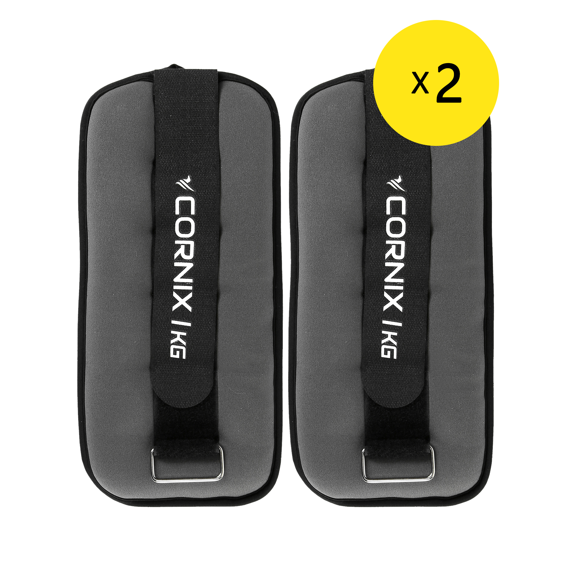 Обважнювачі-манжети для ніг та рук Cornix 2 x 1 кг XR-0355 — фото 2