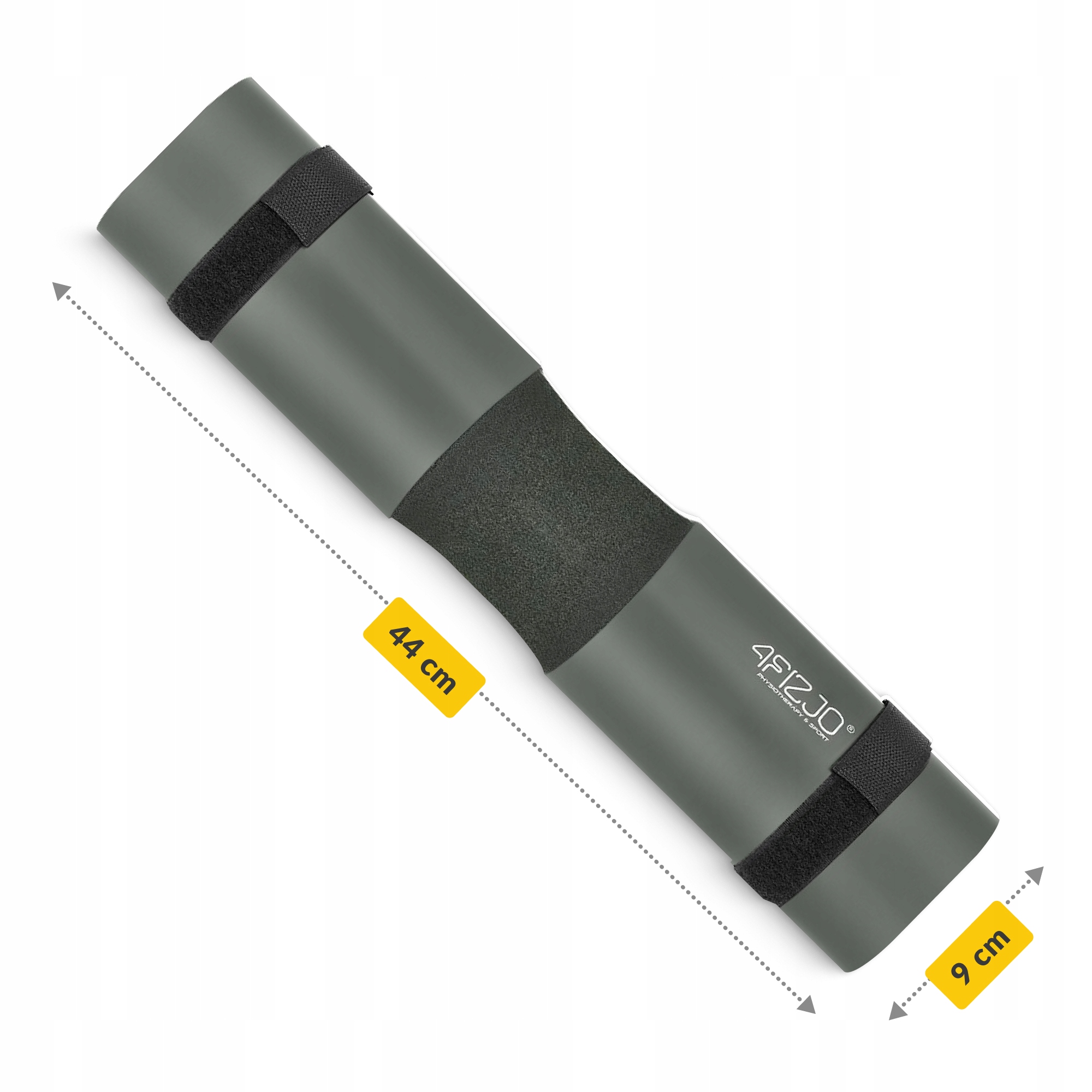Накладка (бампер) на гриф 4FIZJO Barbell Pad Grey (P-5907739314741) — мініатюра 6