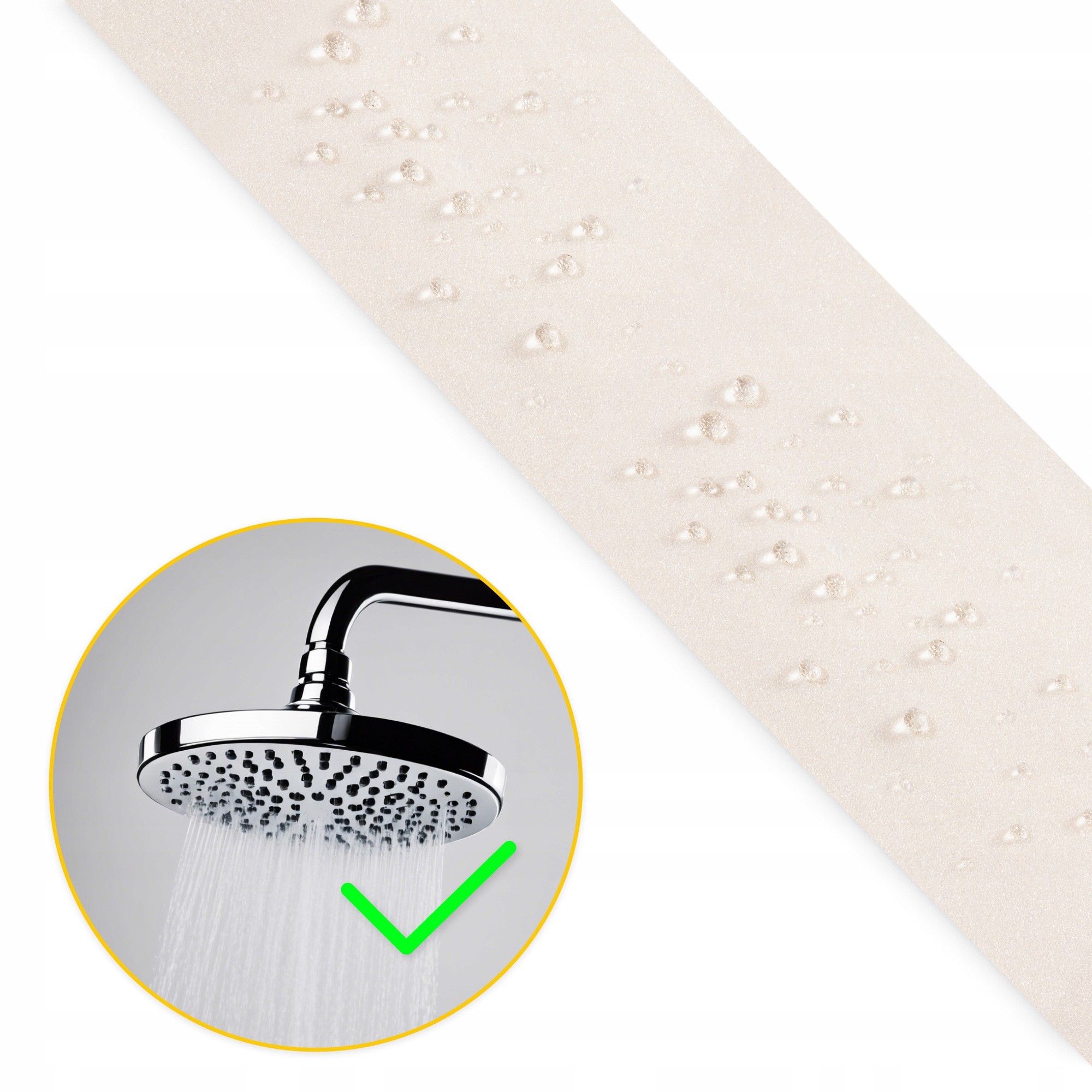 Підкладка під тейп 4FIZJO Foam Wrap 7 см x 27 м Beige (P-5905973401524)