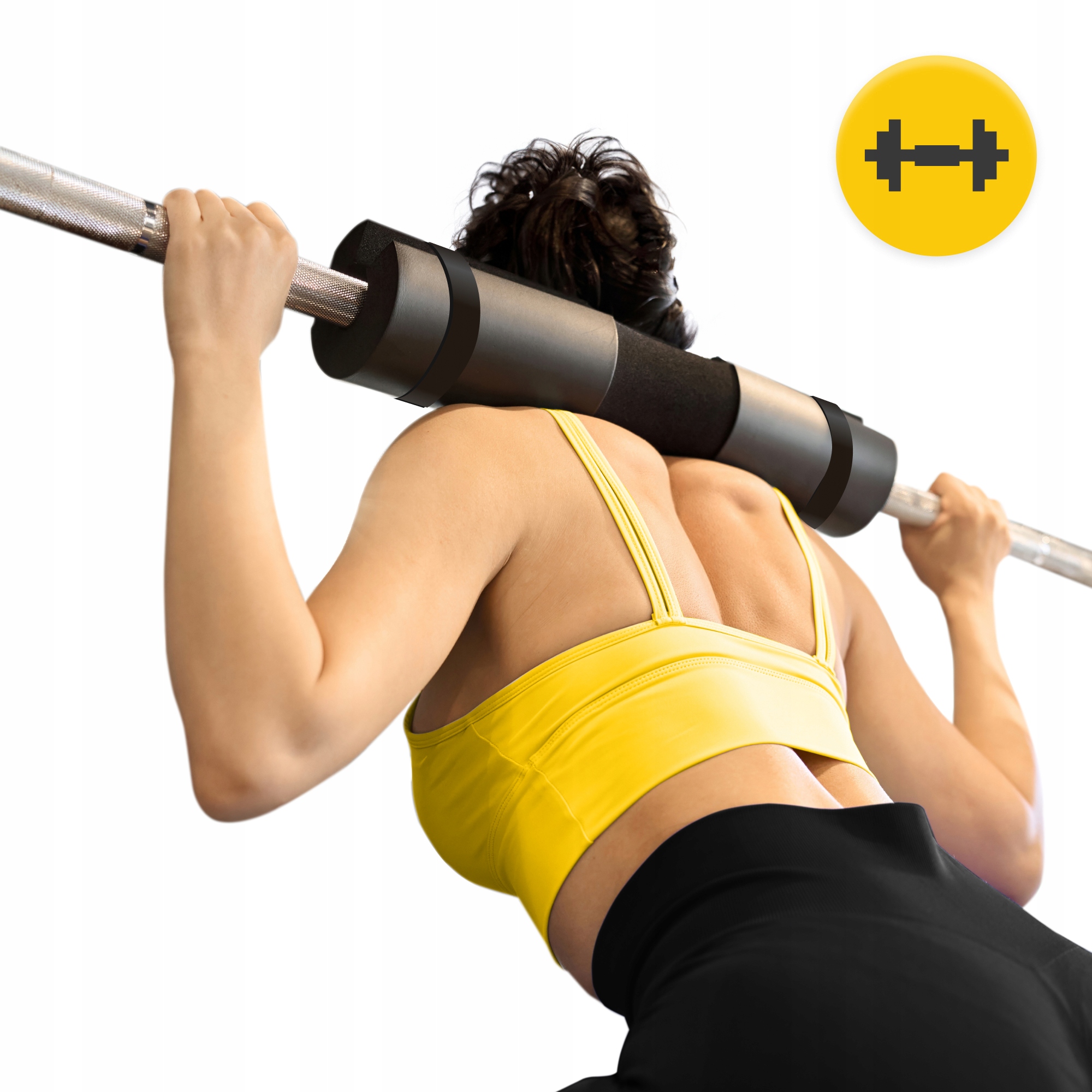 Накладка (бампер) на гриф 4FIZJO Barbell Pad Black (P-5907739311894) — мініатюра 7