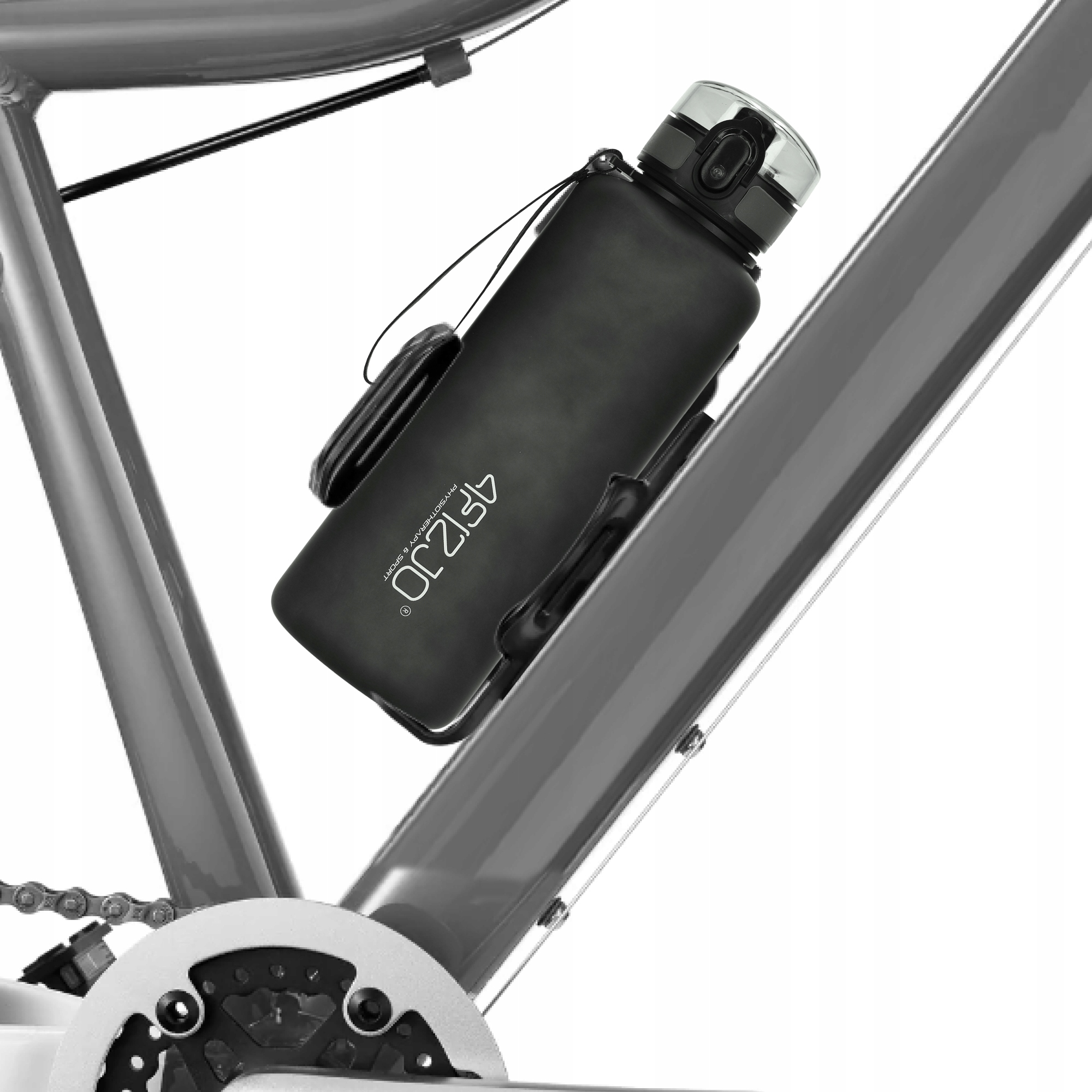 Пляшка для води спортивна 4FIZJO 1000 мл Black (P-5905973403788) — мініатюра 9