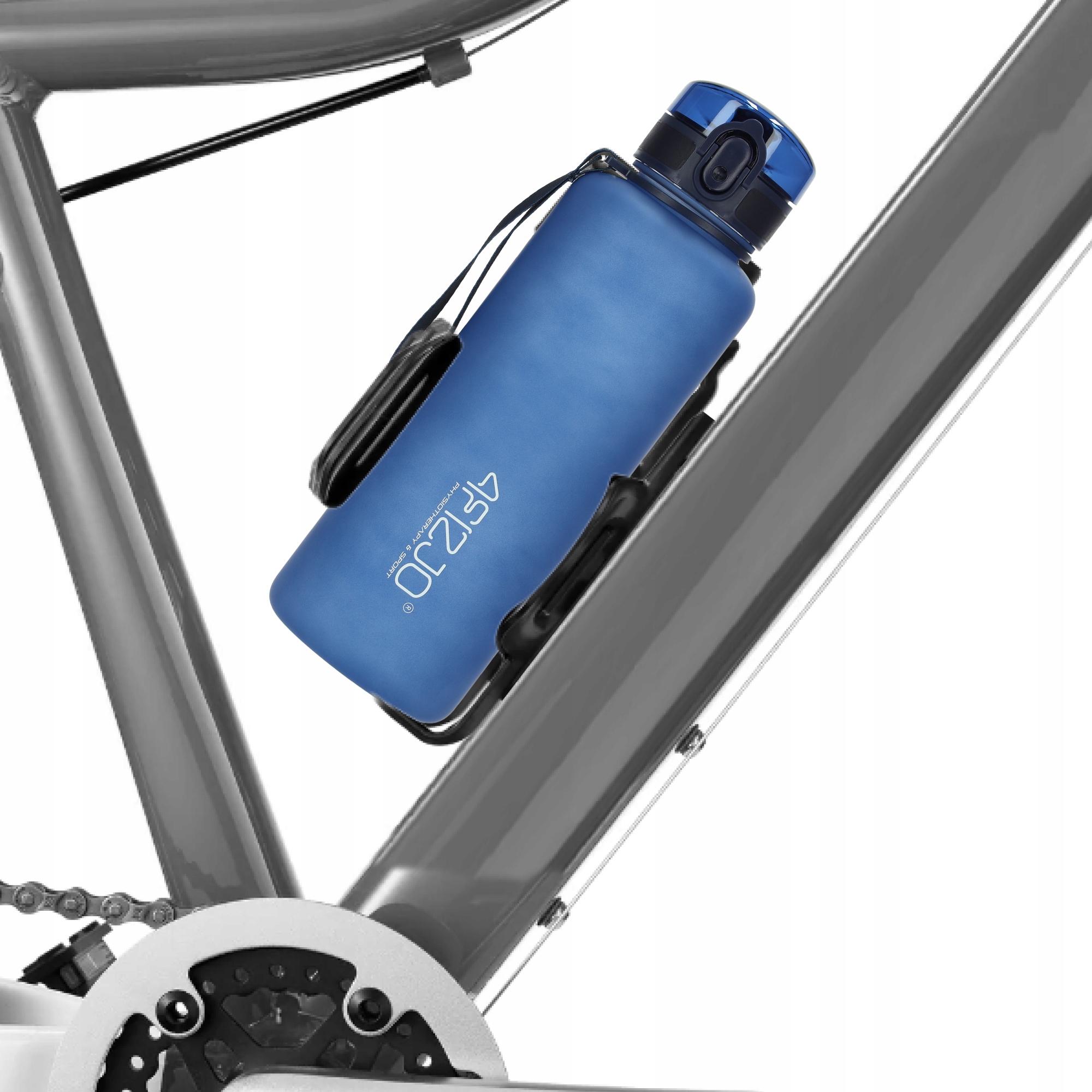 Пляшка для води спортивна 4FIZJO 1000 мл Blue (P-5905973403771) — мініатюра 9