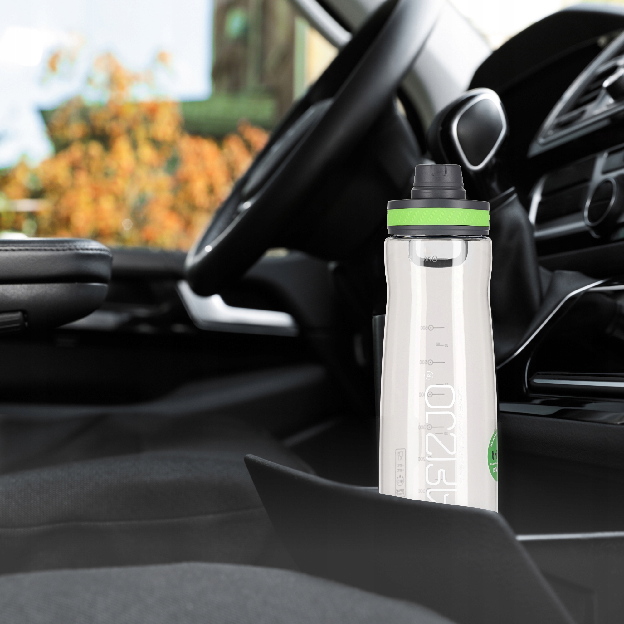 Пляшка для води спортивна 4FIZJO 850 мл Green (P-5905973403801) — мініатюра 7