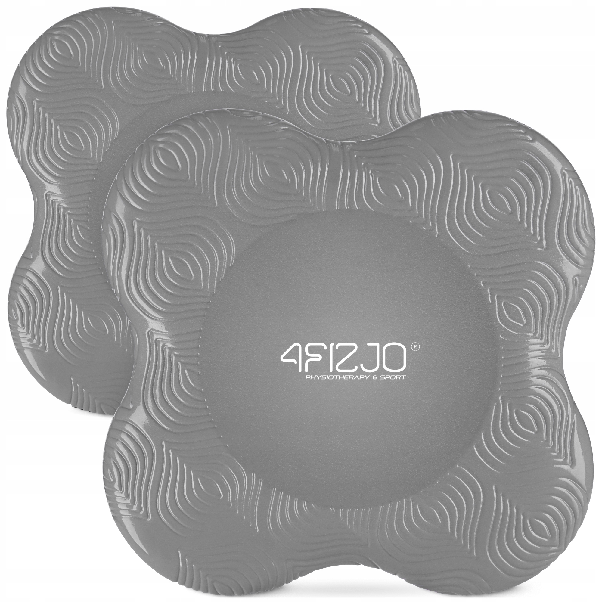 Підставки під коліна та лікті для йоги 4FIZJO 2 шт Grey (P-5907739315366)