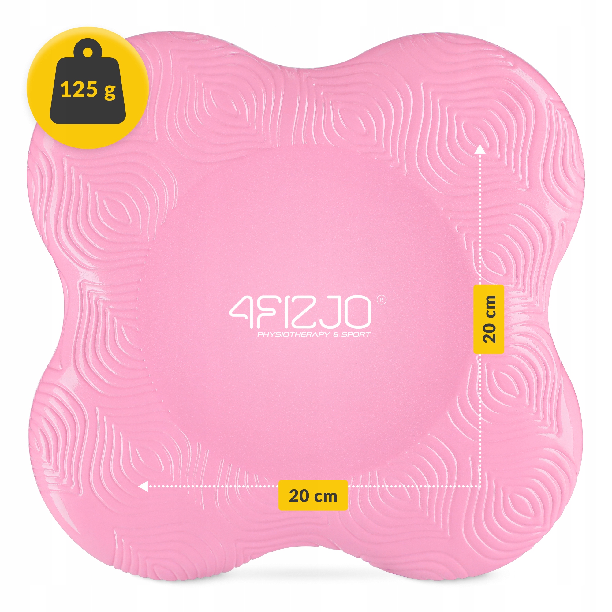 Підставки під коліна та лікті для йоги 4FIZJO 2 шт Pink (P-5907739315342)