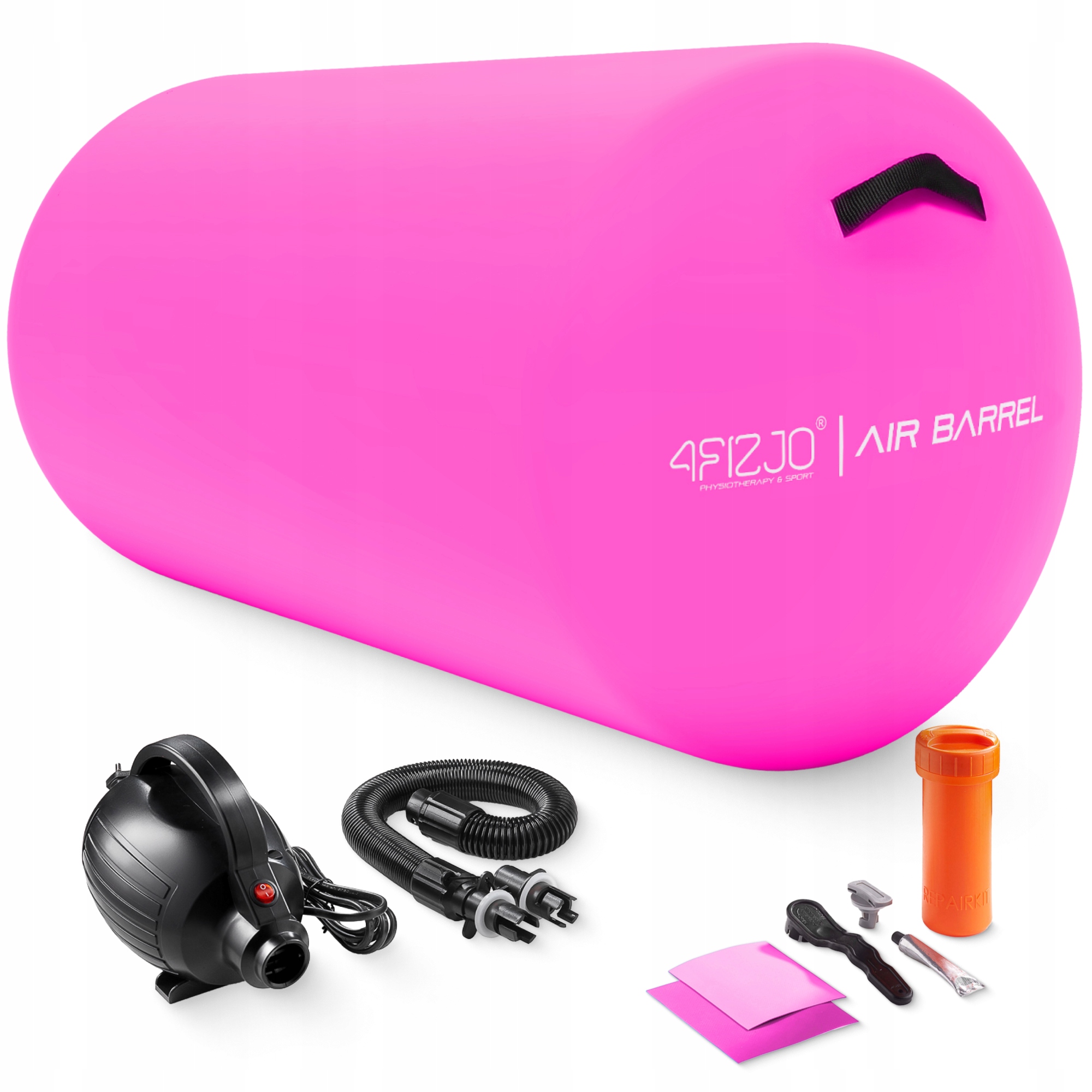 Повітряна бочка для гімнастики 4FIZJO Air Barrel 100 x 75 см Pink (P-5905973405485) — фото 1