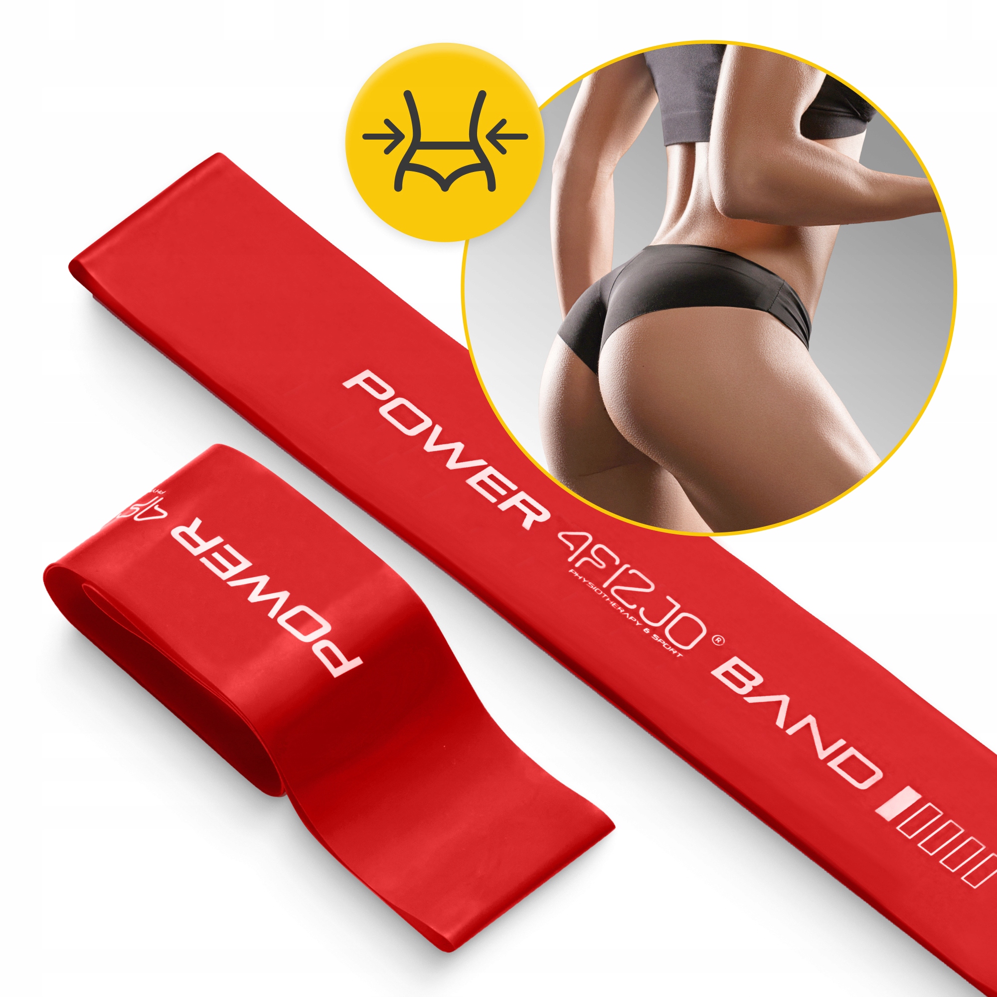 Резинка для фітнесу 4FIZJO Mini Power Band 0.4 мм 1-3 кг Red (P-5907739310361) — фото 3